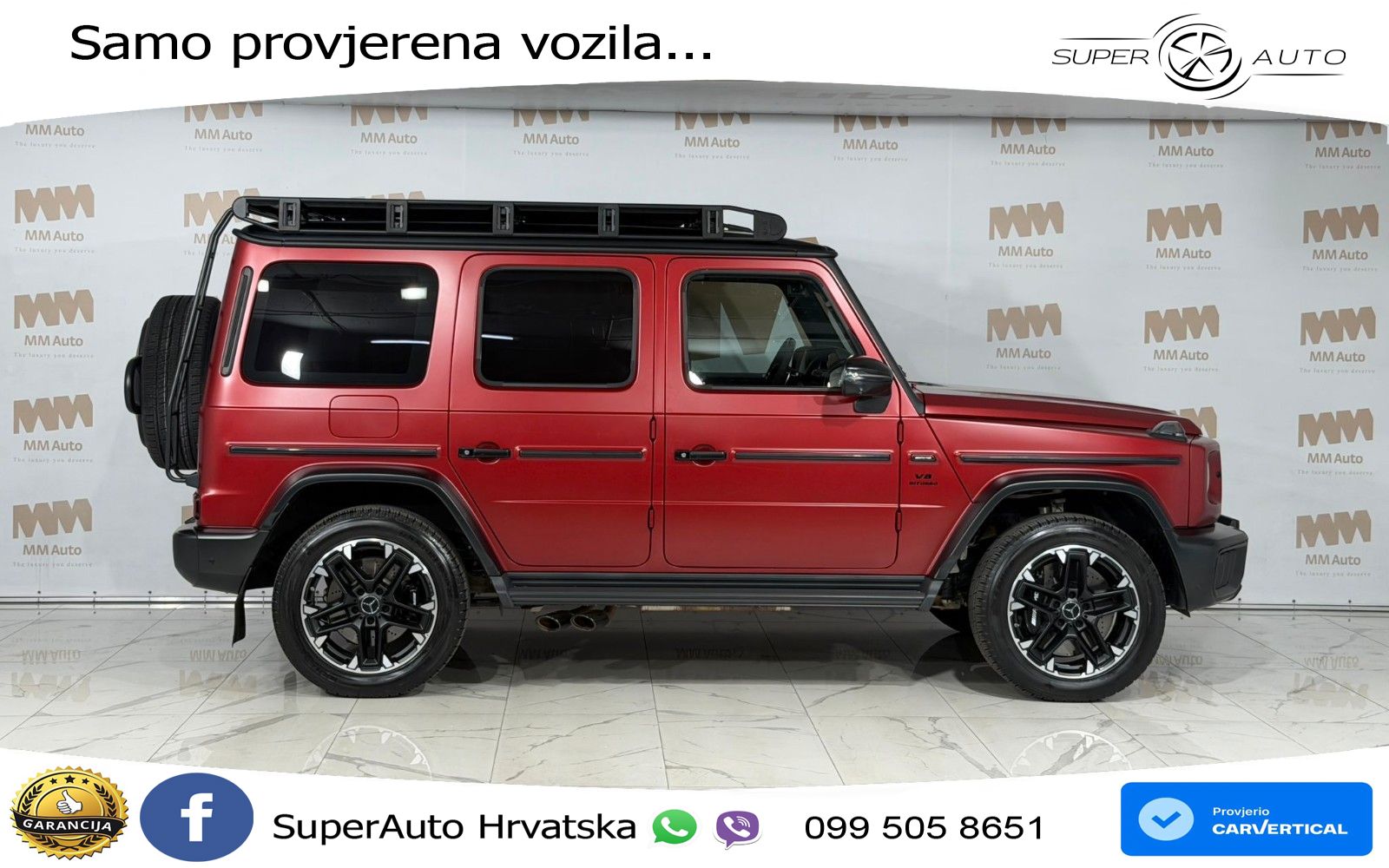 Mercedes AMG G 63 Long V8 (585 KS) 4MATIC 9G-TRONIC AMG SPEEDSHIFT TCT ZRAČNI+ACC+GR SJED+360