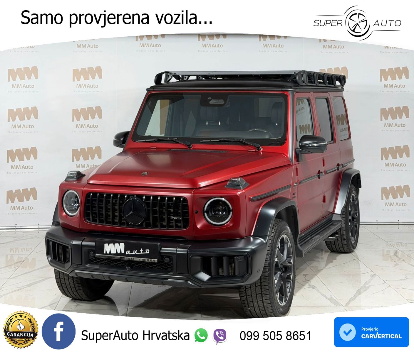Mercedes AMG G 63 Long V8 (585 KS) 4MATIC 9G-TRONIC AMG SPEEDSHIFT TCT ZRAČNI+ACC+GR SJED+360
