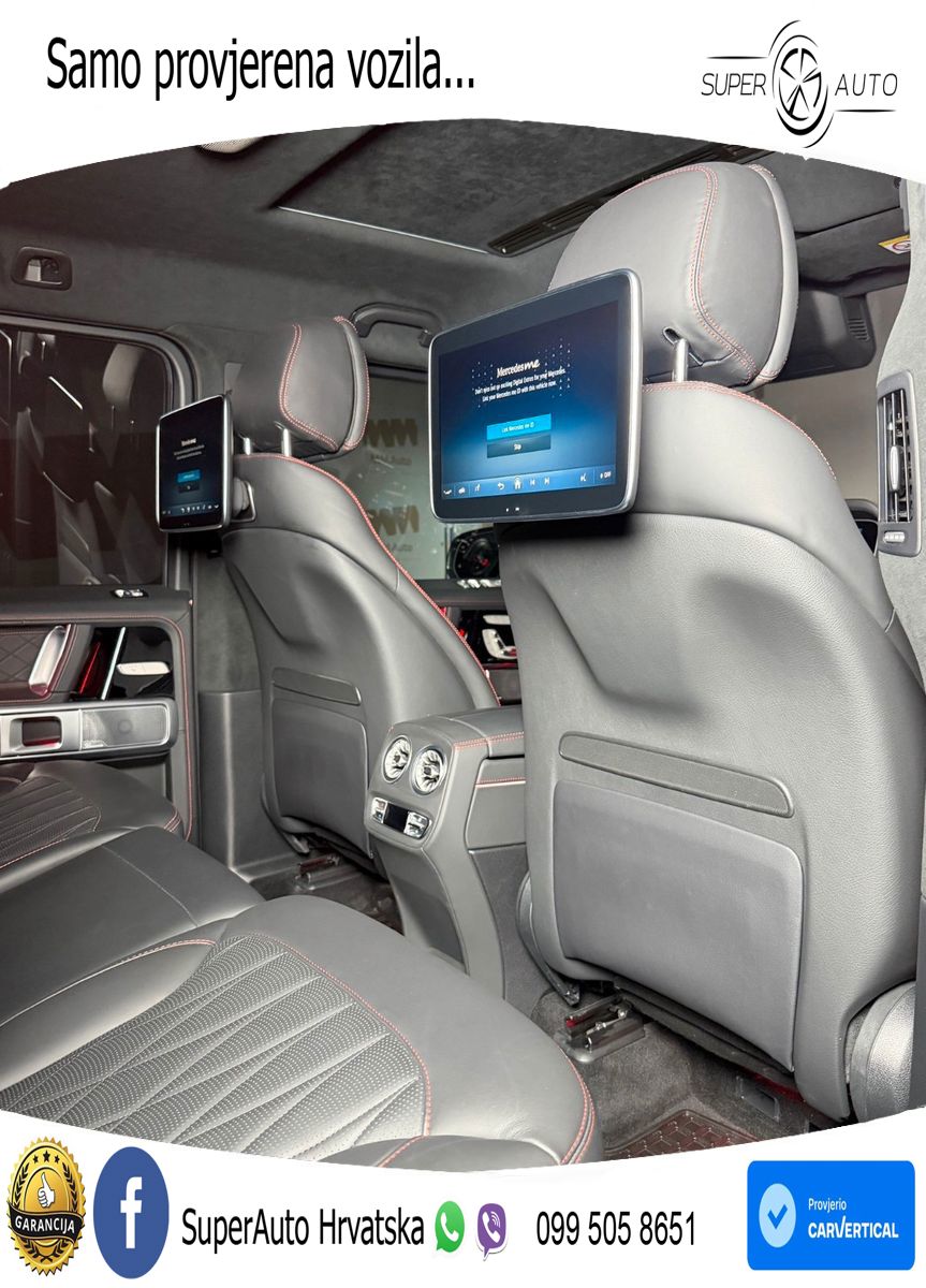 Mercedes AMG G 63 Long V8 (585 KS) 4MATIC 9G-TRONIC AMG SPEEDSHIFT TCT ZRAČNI+ACC+GR SJED+360