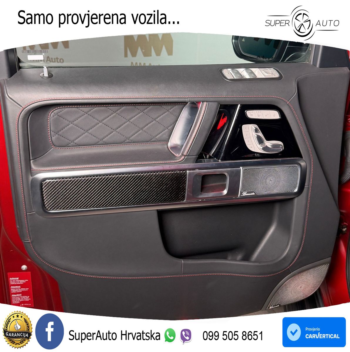 Mercedes AMG G 63 Long V8 (585 KS) 4MATIC 9G-TRONIC AMG SPEEDSHIFT TCT ZRAČNI+ACC+GR SJED+360
