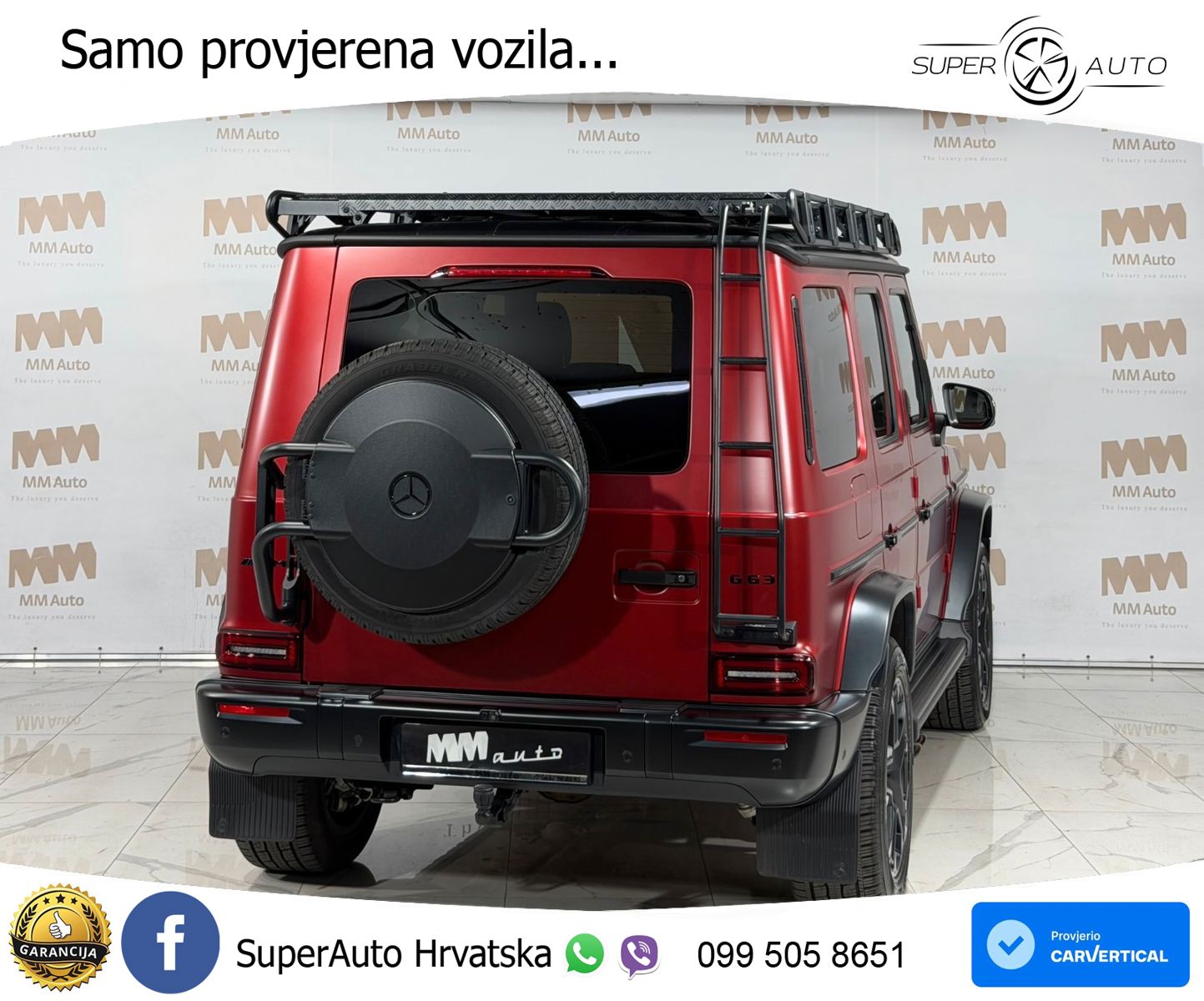Mercedes AMG G 63 Long V8 (585 KS) 4MATIC 9G-TRONIC AMG SPEEDSHIFT TCT ZRAČNI+ACC+GR SJED+360