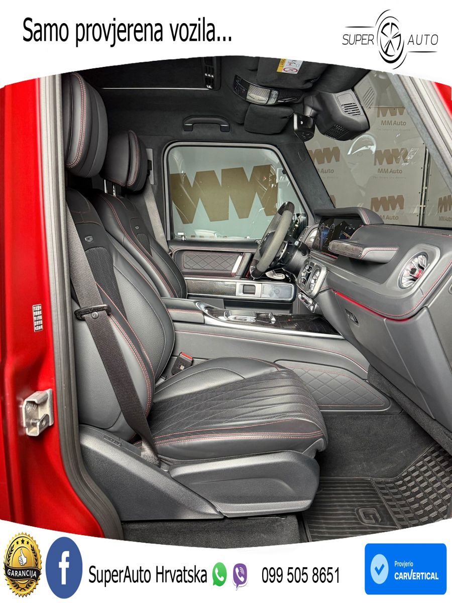 Mercedes AMG G 63 Long V8 (585 KS) 4MATIC 9G-TRONIC AMG SPEEDSHIFT TCT ZRAČNI+ACC+GR SJED+360