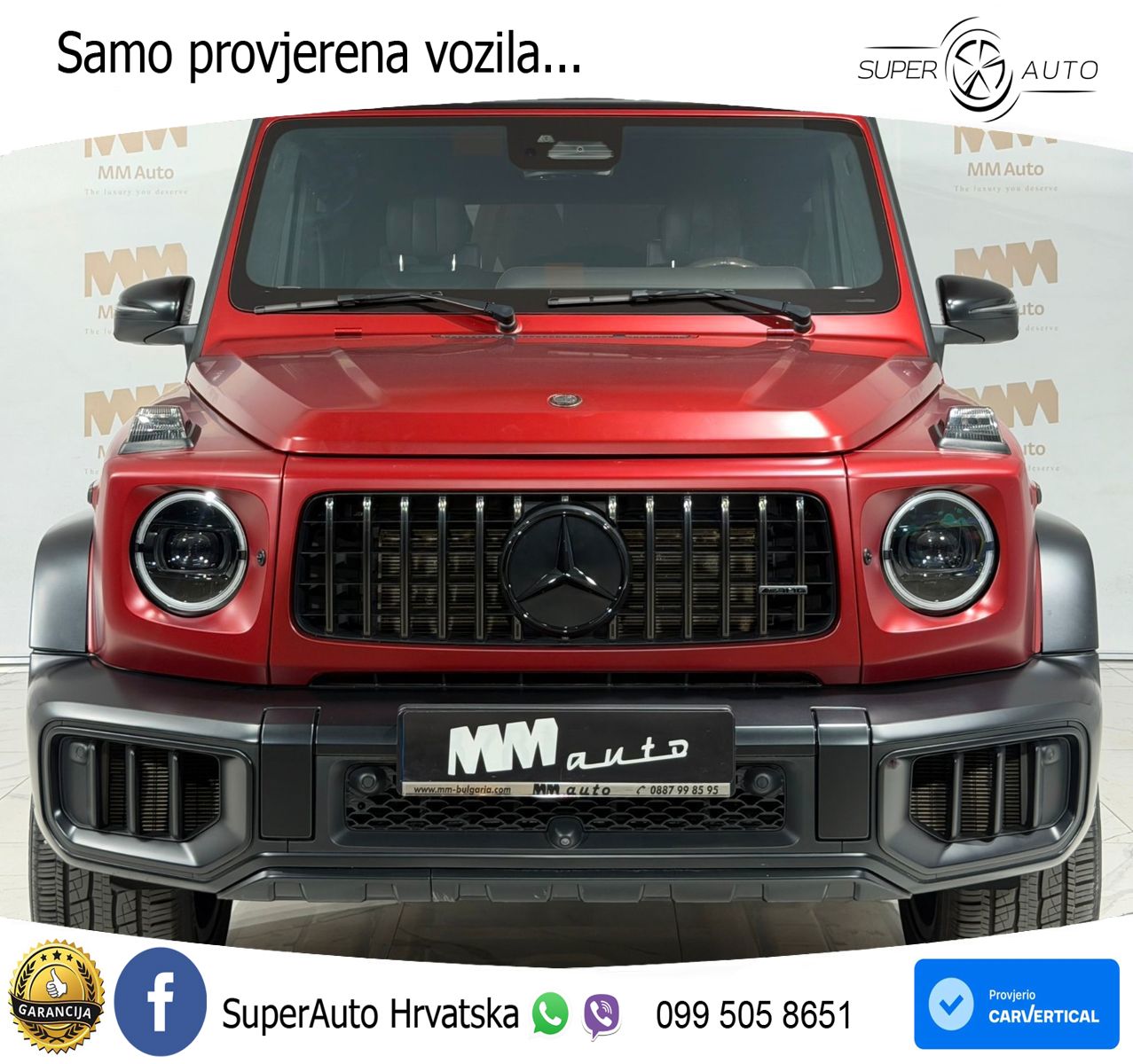 Mercedes AMG G 63 Long V8 (585 KS) 4MATIC 9G-TRONIC AMG SPEEDSHIFT TCT ZRAČNI+ACC+GR SJED+360
