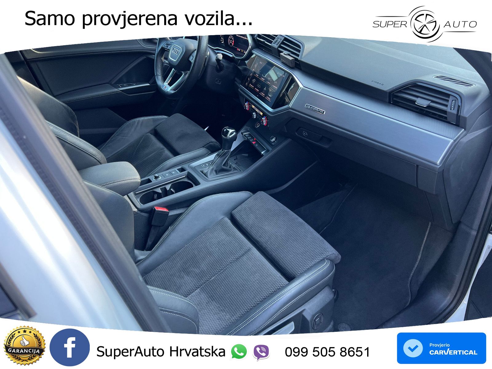 Audi Q3 Sportback 40 TDI (200 KS) quattro S tronic S line LED+GR SJED+ACC