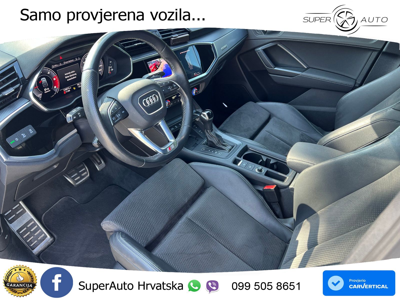 Audi Q3 Sportback 40 TDI (200 KS) quattro S tronic S line LED+GR SJED+ACC