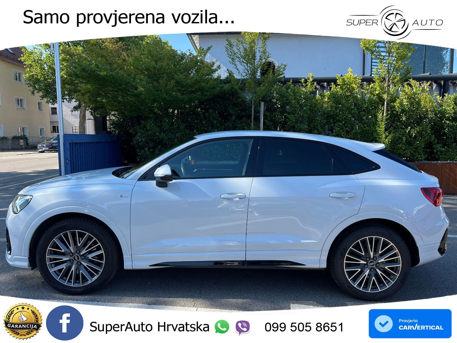 Audi Q3 Sportback 40 TDI (200 KS) quattro S tronic S line LED+GR SJED+ACC
