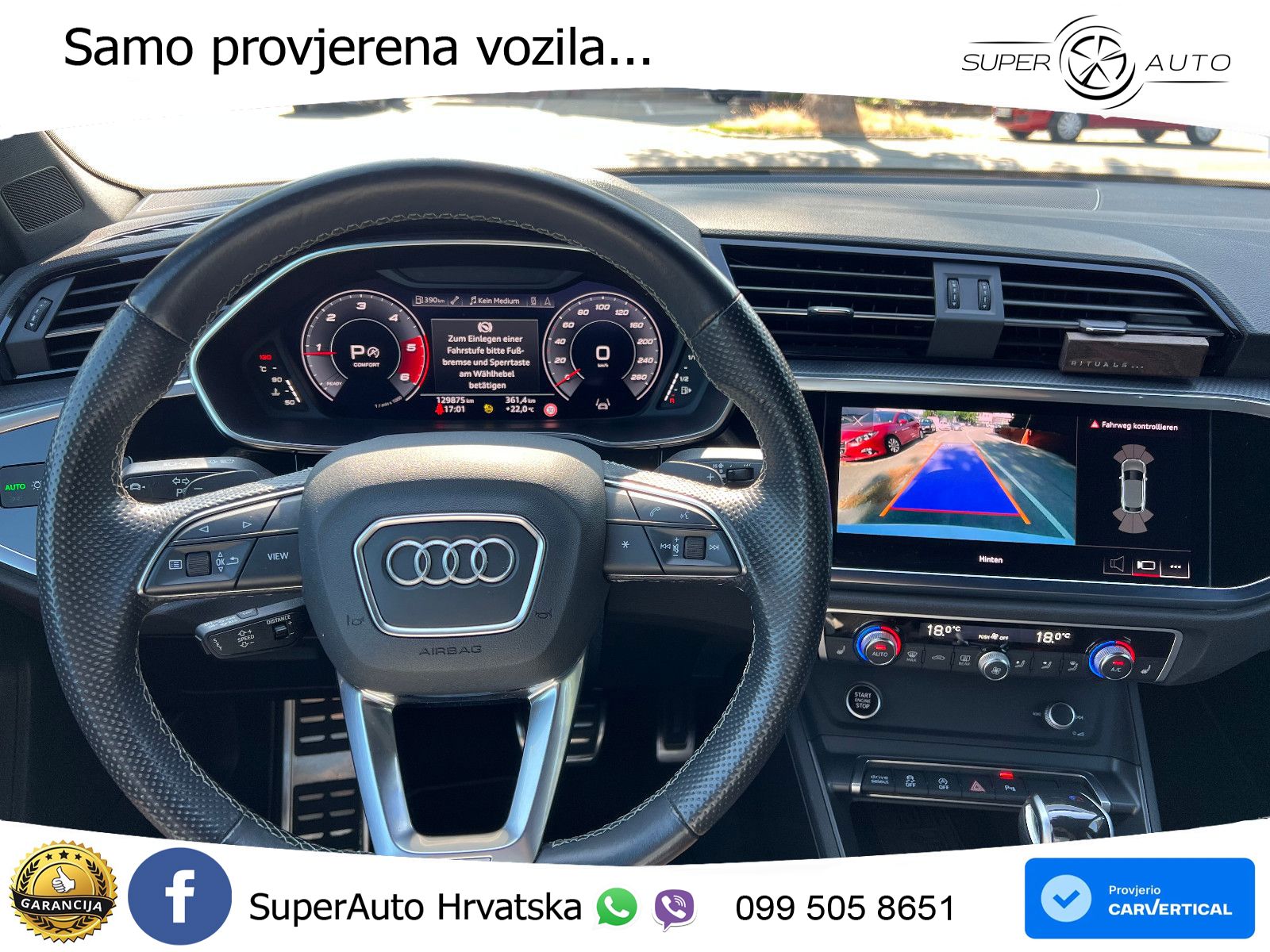 Audi Q3 Sportback 40 TDI (200 KS) quattro S tronic S line LED+GR SJED+ACC