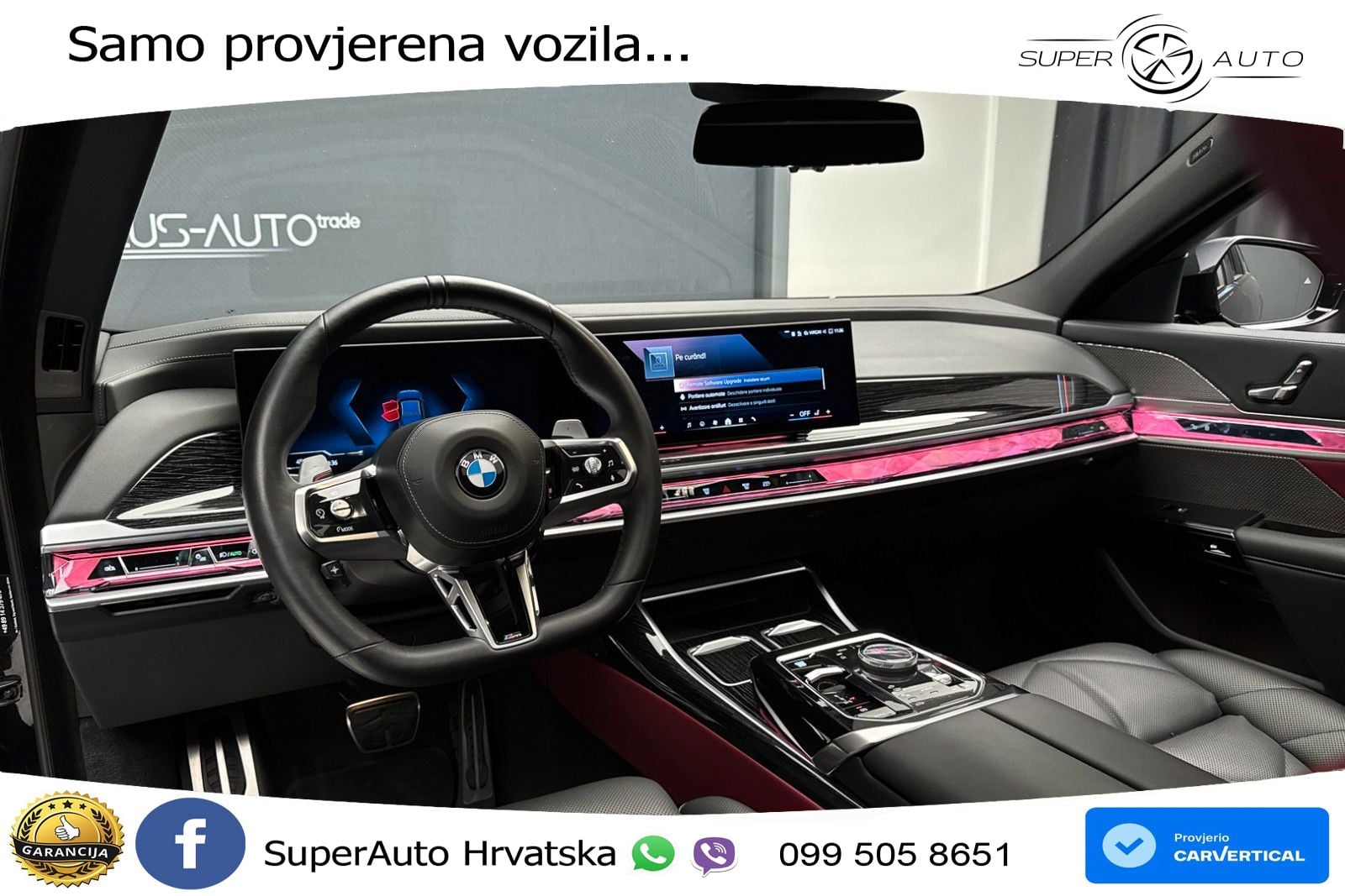 BMW 740d (299 KS) xDrive Steptronic M Sport LED+GR SJED+ACC