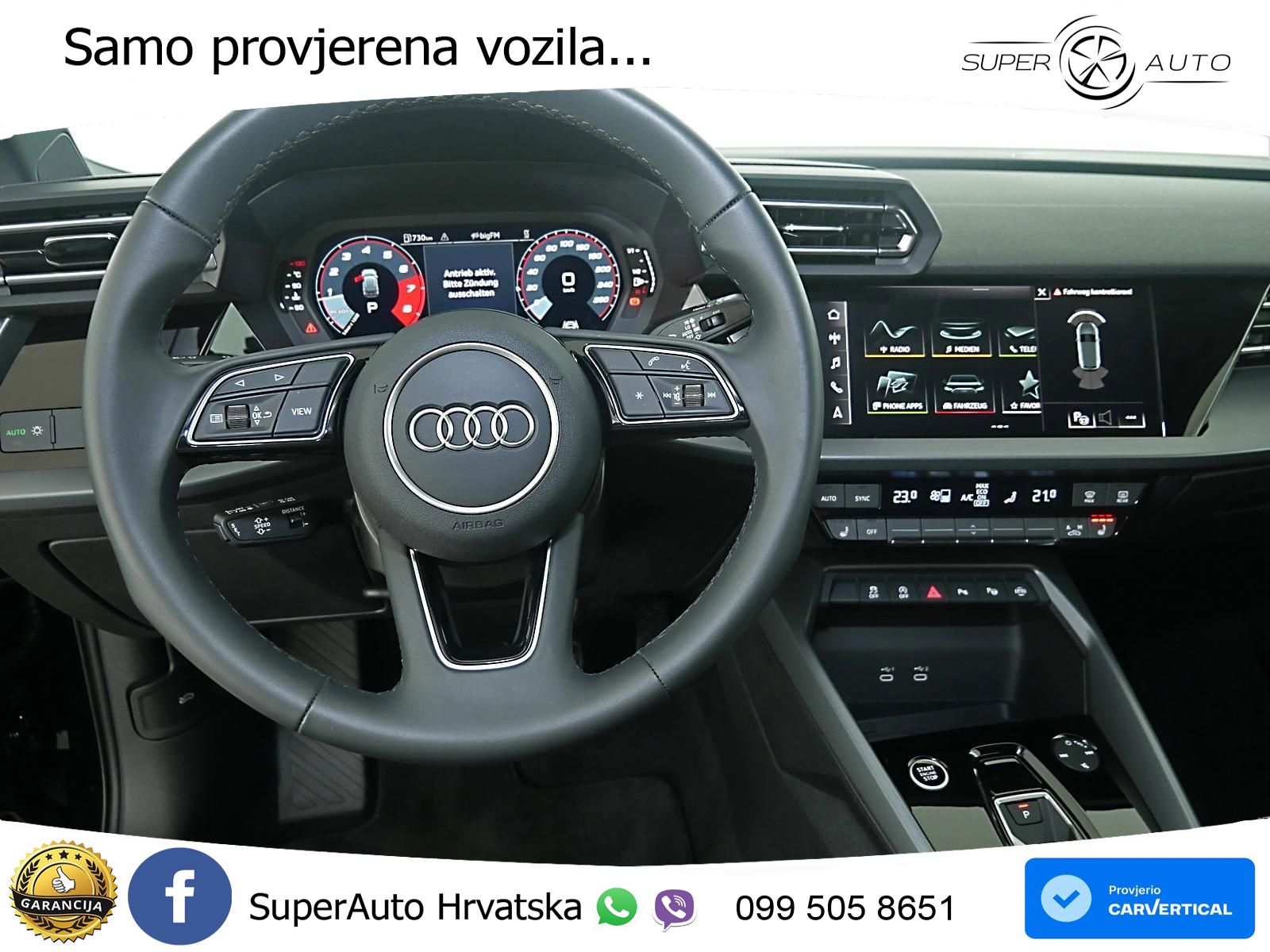 Audi A3 Sportback 30 TFSI (116 KS) Mild Hybrid S tronic
