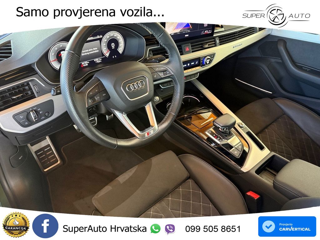 Audi A5 Sportback 45 TFSI (265 KS) quattro S tronic S line MATRIX+GR SJED+KAM