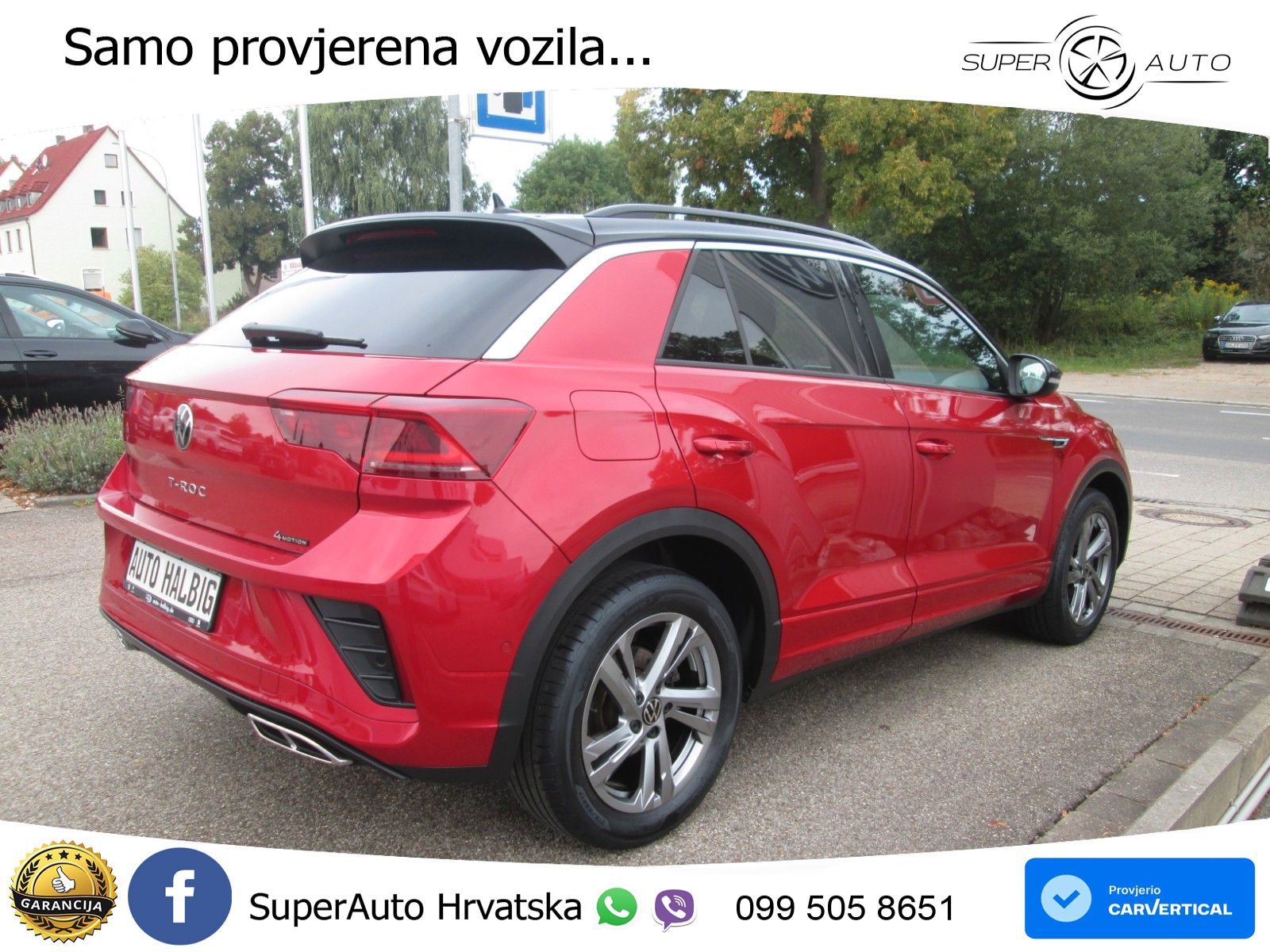 Volkswagen T-Roc I 2.0 TSI (190 KS) 4M DSG LED+GR SJED+ACC