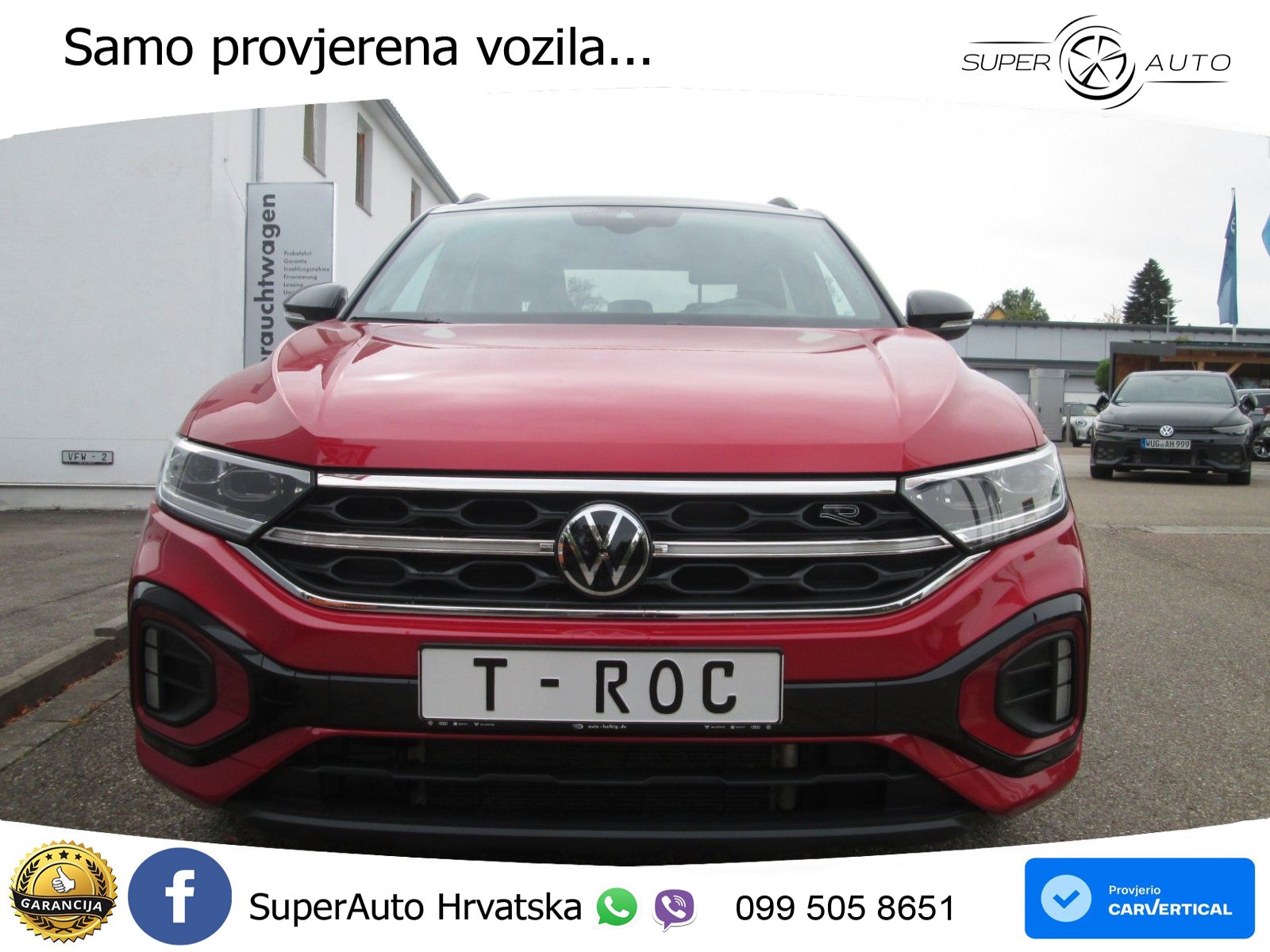 Volkswagen T-Roc I 2.0 TSI (190 KS) 4M DSG LED+GR SJED+ACC