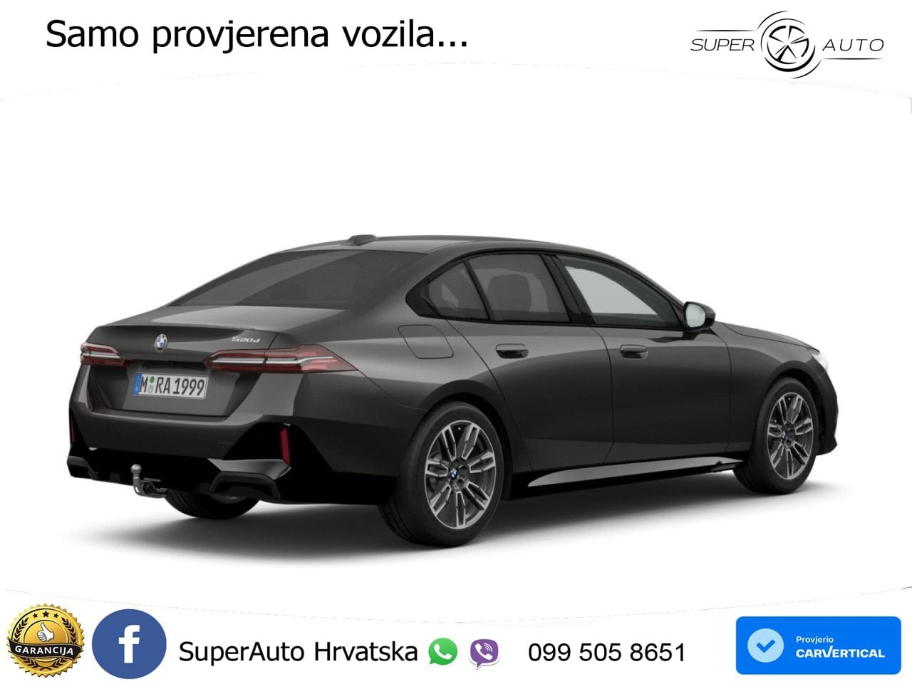 BMW 520d (197 KS) Steptronic LED+GR SJED+ACC