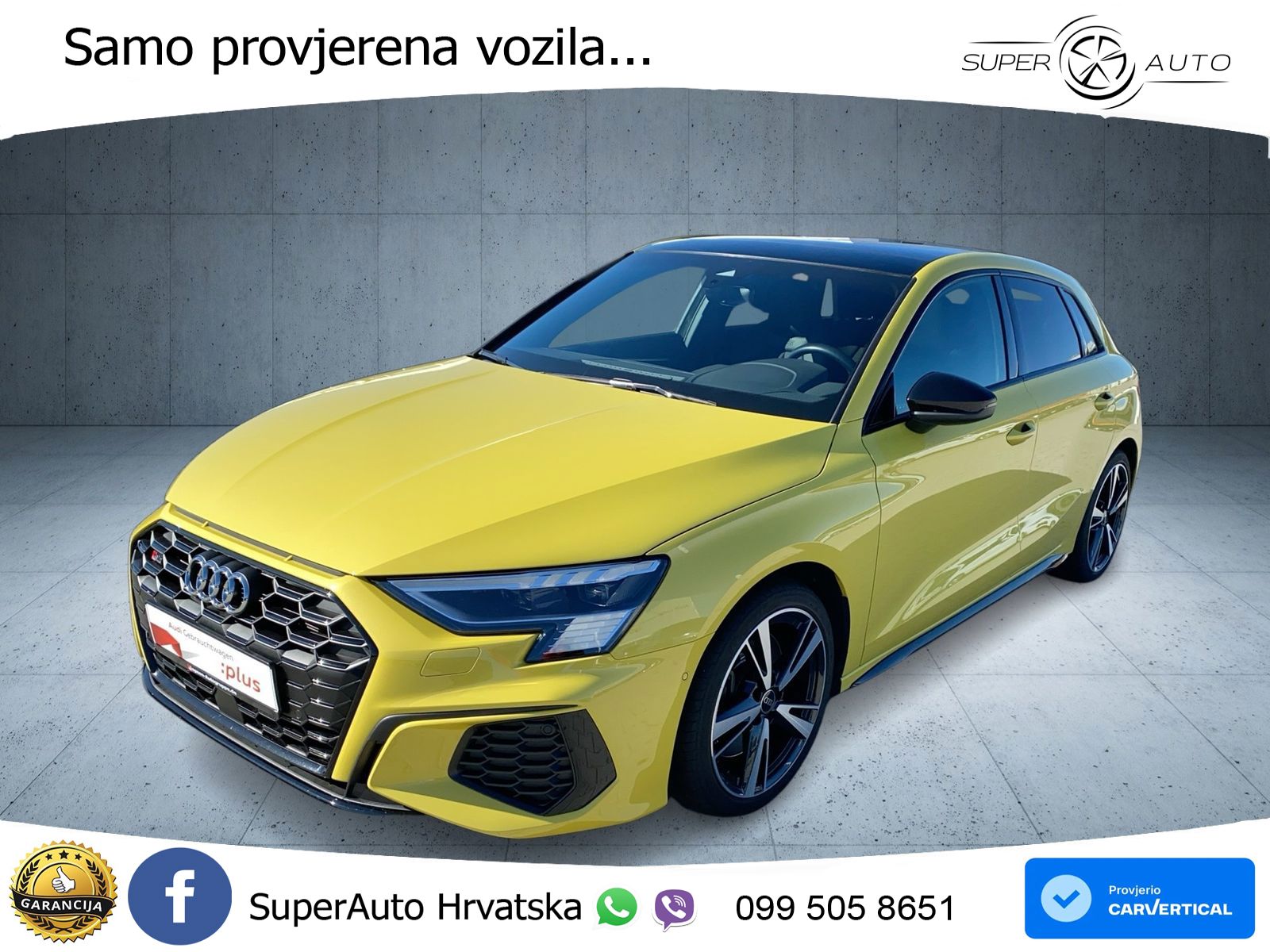 Audi S3 2.0 TFSI (310 KS) quattro S tronic LED+GR SJED+ACC