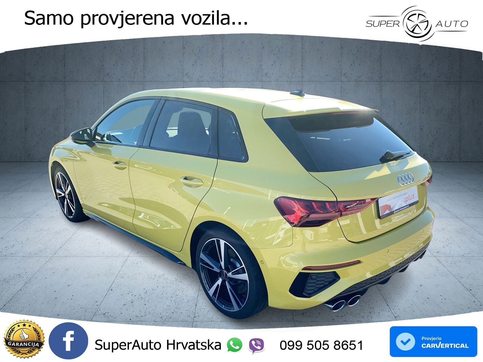 Audi S3 2.0 TFSI (310 KS) quattro S tronic LED+GR SJED+ACC