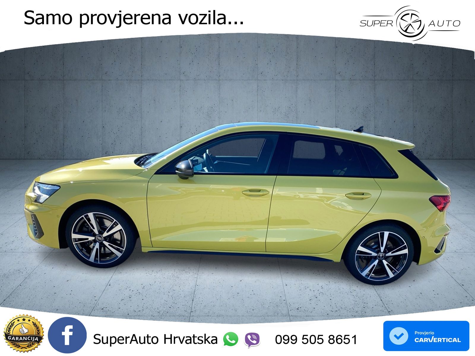 Audi S3 2.0 TFSI (310 KS) quattro S tronic LED+GR SJED+ACC
