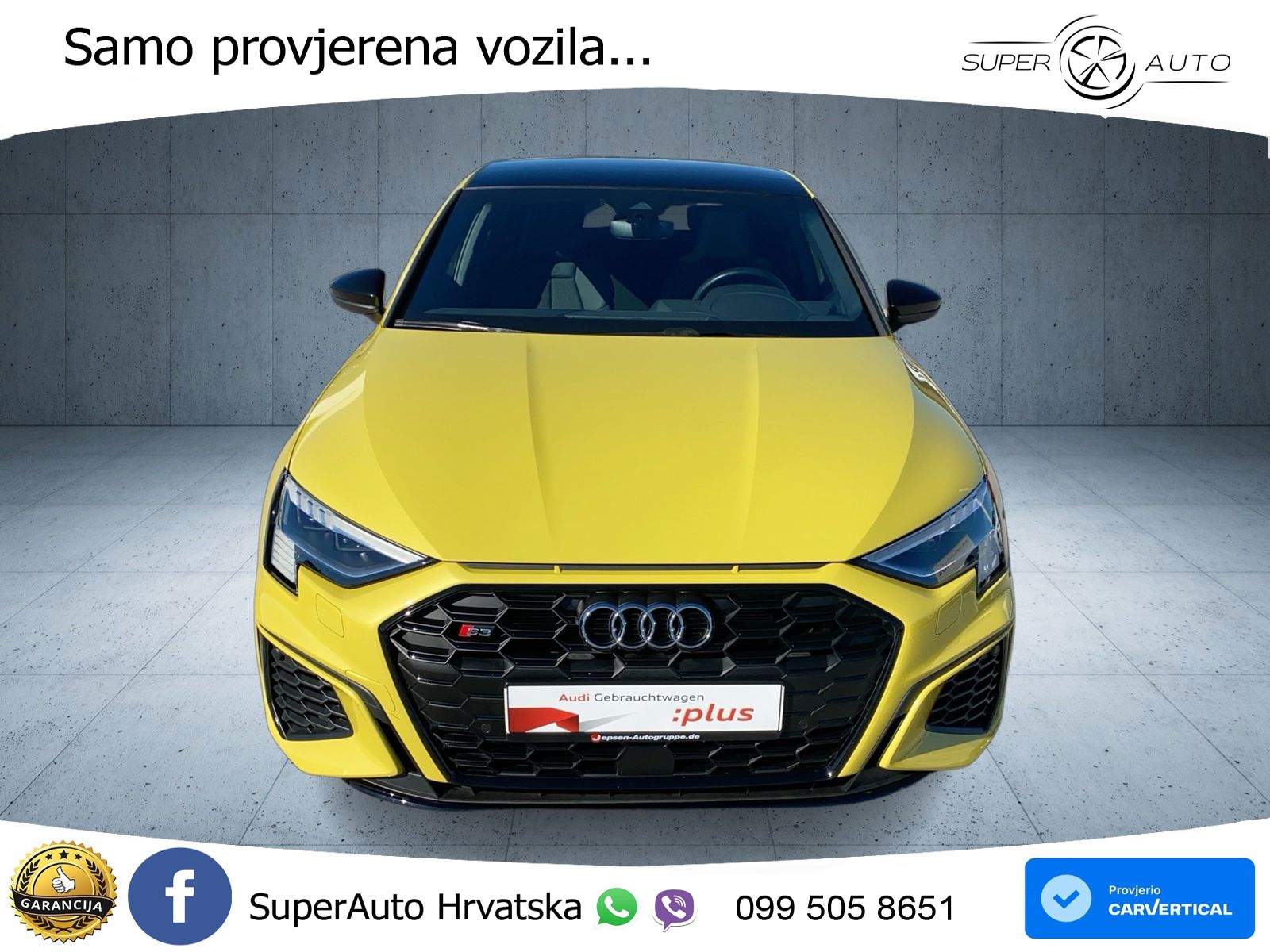 Audi S3 2.0 TFSI (310 KS) quattro S tronic LED+GR SJED+ACC