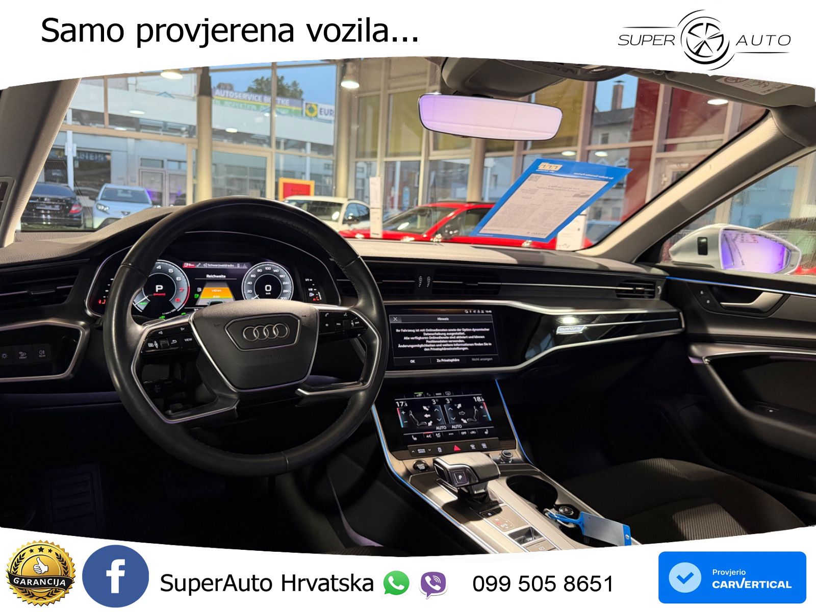 Audi A6 50 TFSIe (299 KS) quattro ultra S tronic LED+GR SJED+ACC