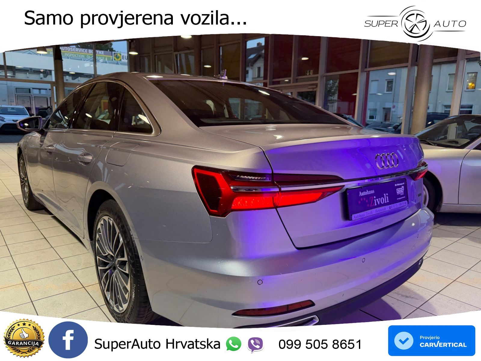 Audi A6 50 TFSIe (299 KS) quattro ultra S tronic LED+GR SJED+ACC
