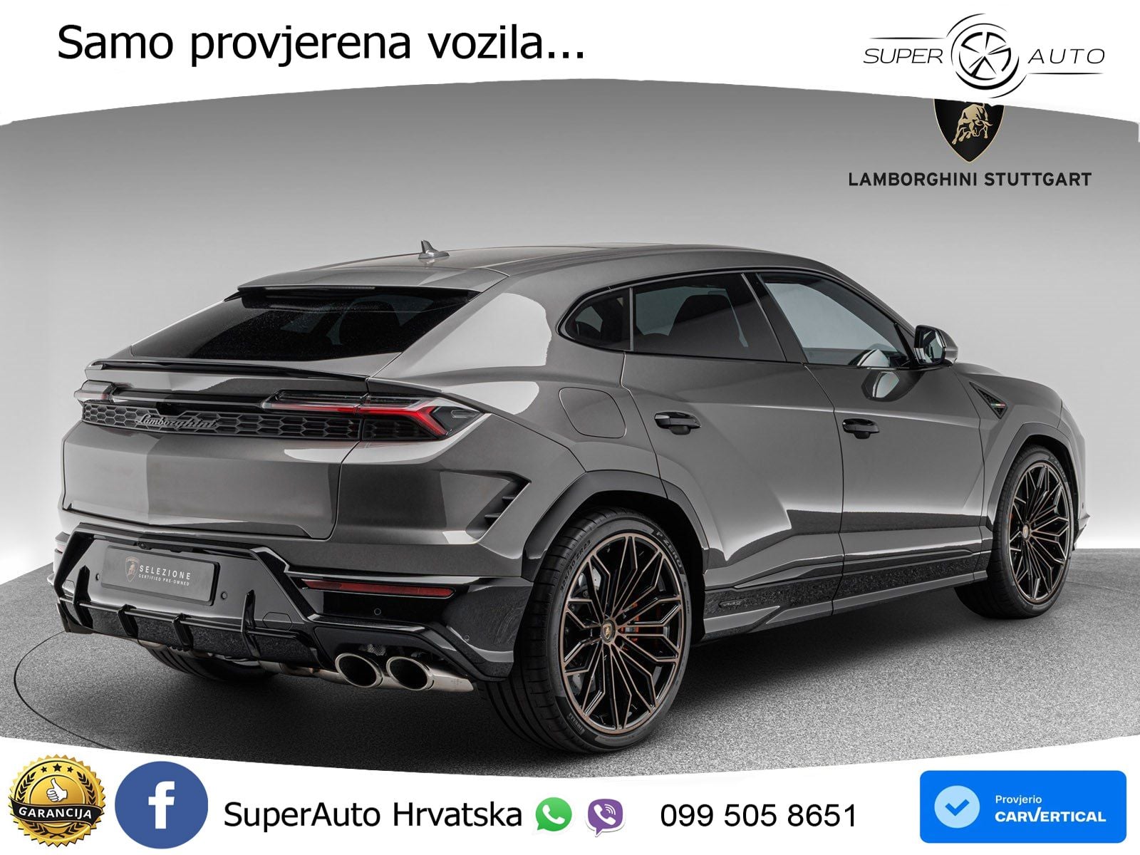 Lamborghini Urus SE 4.0 V8 (800 KS) 4WD Automatic LED+GR SJED+ACC