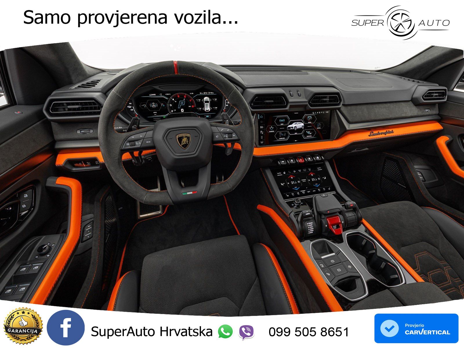 Lamborghini Urus SE 4.0 V8 (800 KS) 4WD Automatic LED+GR SJED+ACC