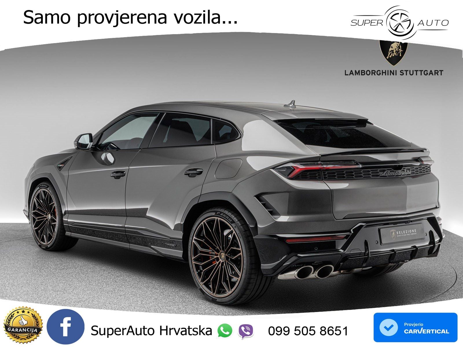 Lamborghini Urus SE 4.0 V8 (800 KS) 4WD Automatic LED+GR SJED+ACC