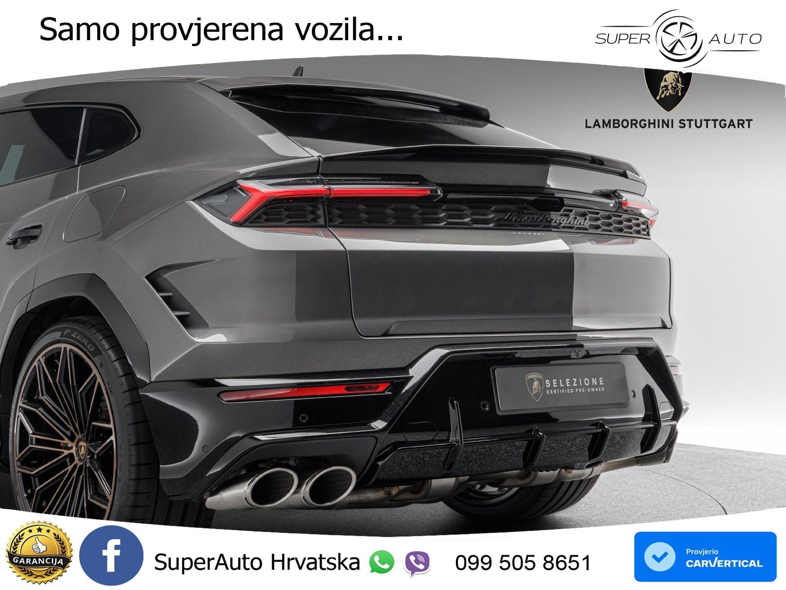 Lamborghini Urus SE 4.0 V8 (800 KS) 4WD Automatic LED+GR SJED+ACC