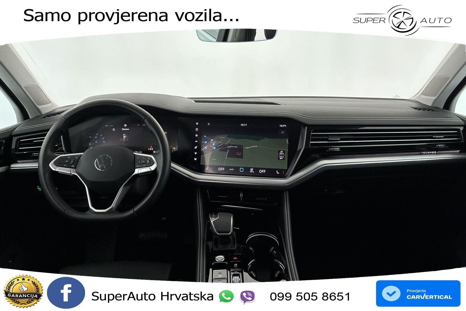 Volkswagen Touareg 3.0 V6 TDI (231 KS) 4MOTION Tiptronic Elegance ZRAČNI+ACC+GR SJED+KAM