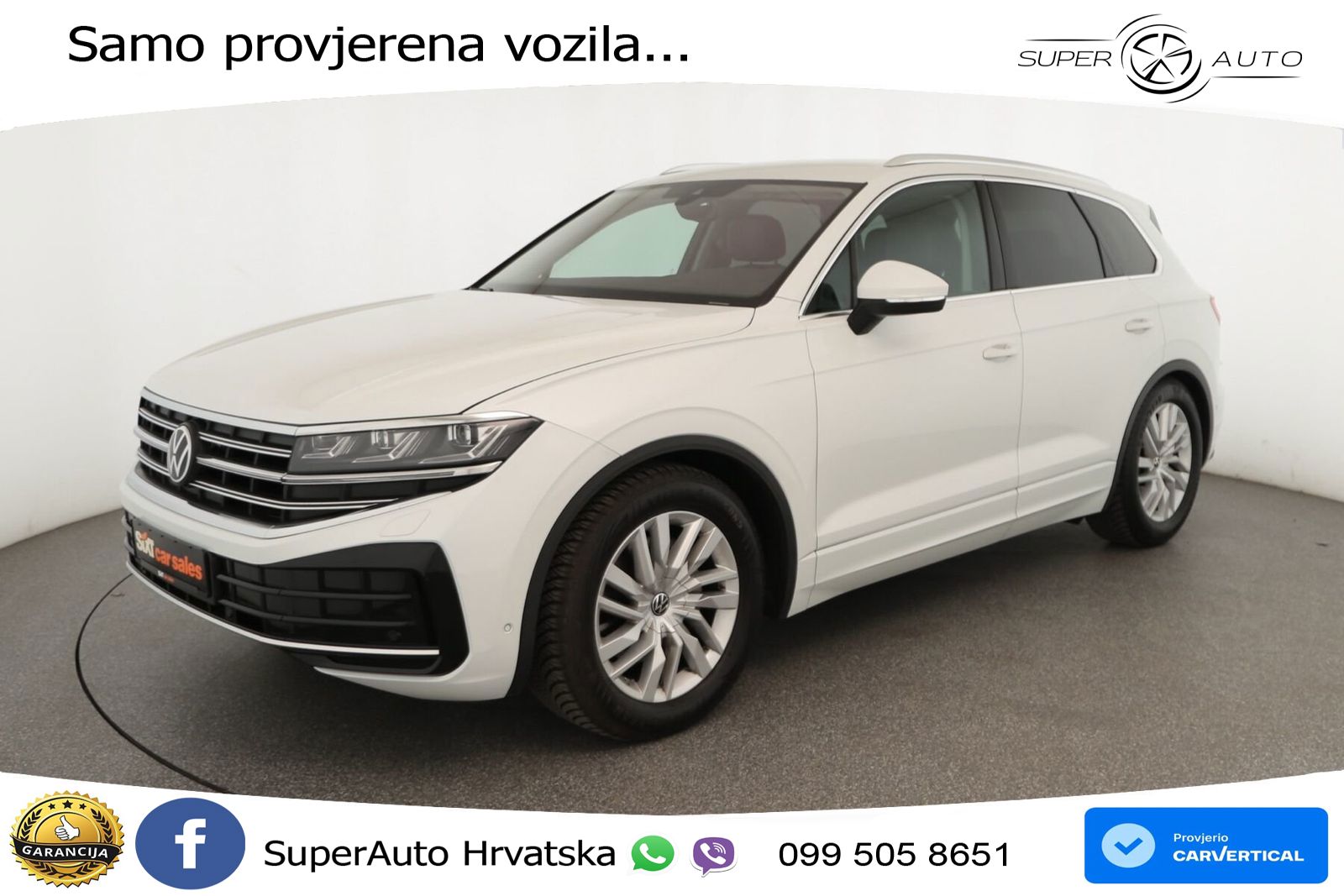 Volkswagen Touareg 3.0 V6 TDI (231 KS) 4MOTION Tiptronic Elegance ZRAČNI+ACC+GR SJED+KAM