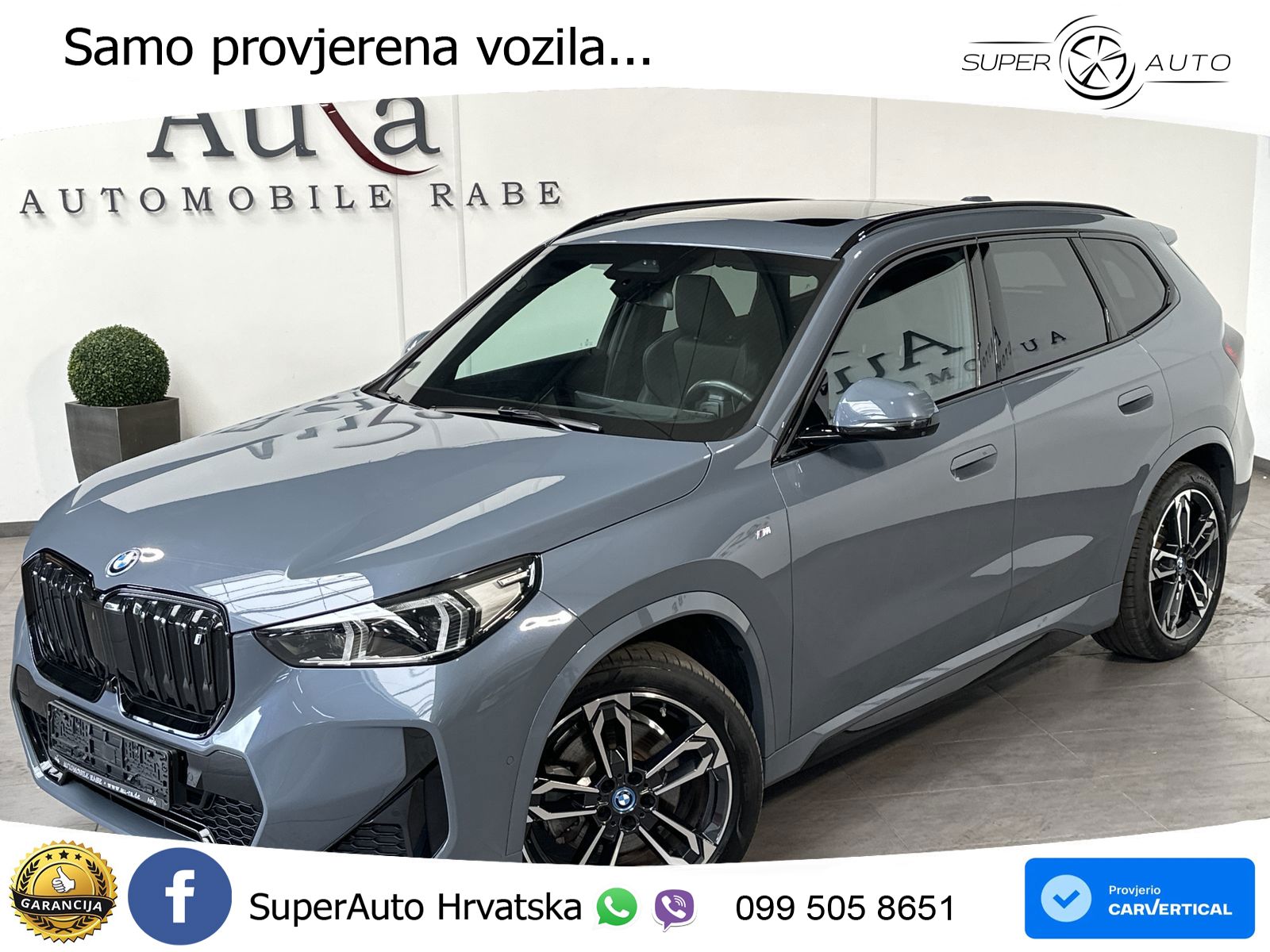 BMW iX1 68 kWh (313 KS) xDrive30 M Sport LED+GR SJED+ACC