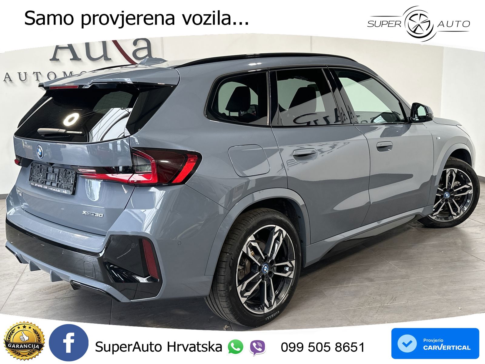 BMW iX1 68 kWh (313 KS) xDrive30 M Sport LED+GR SJED+ACC