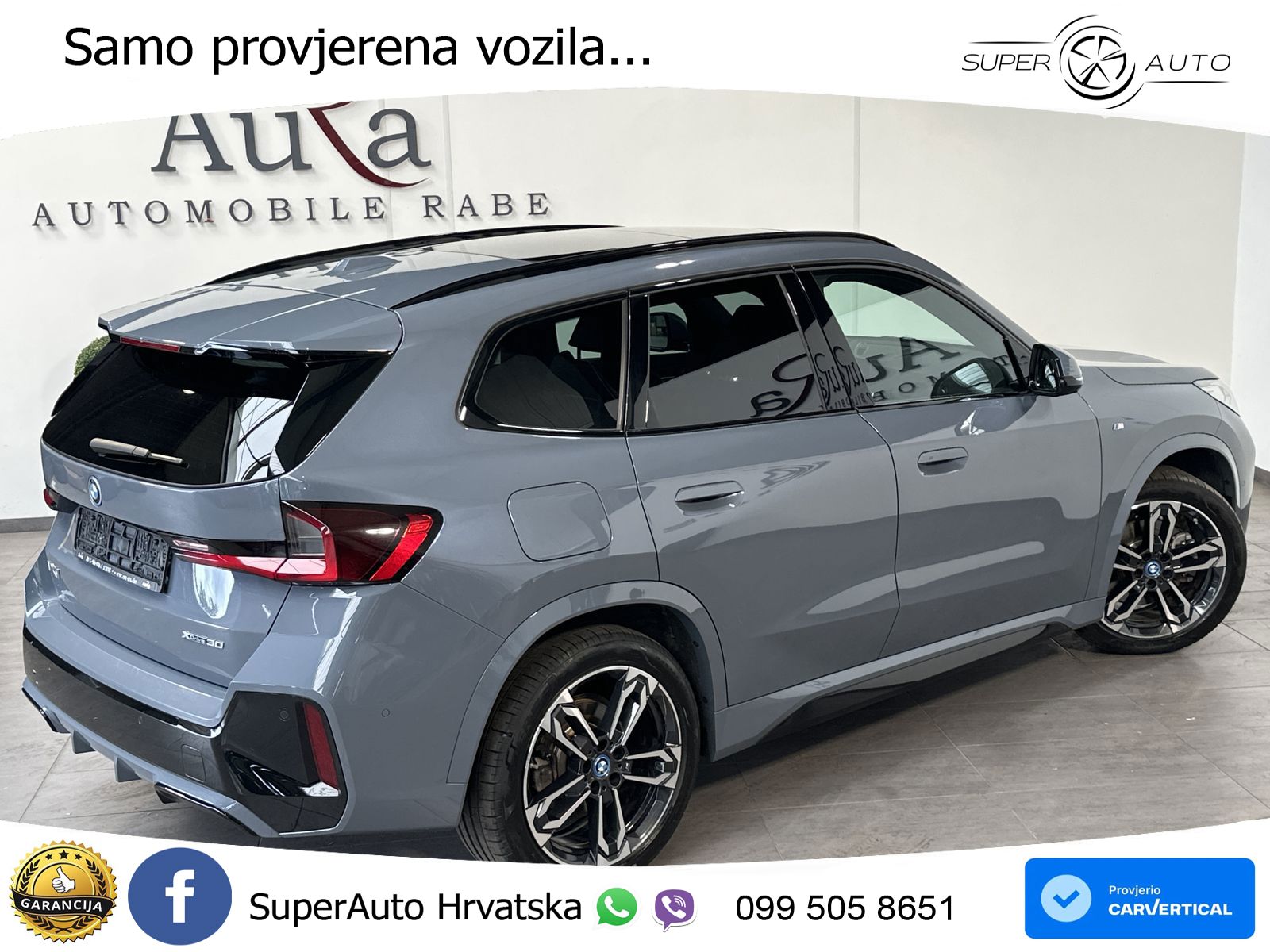 BMW iX1 68 kWh (313 KS) xDrive30 M Sport LED+GR SJED+ACC