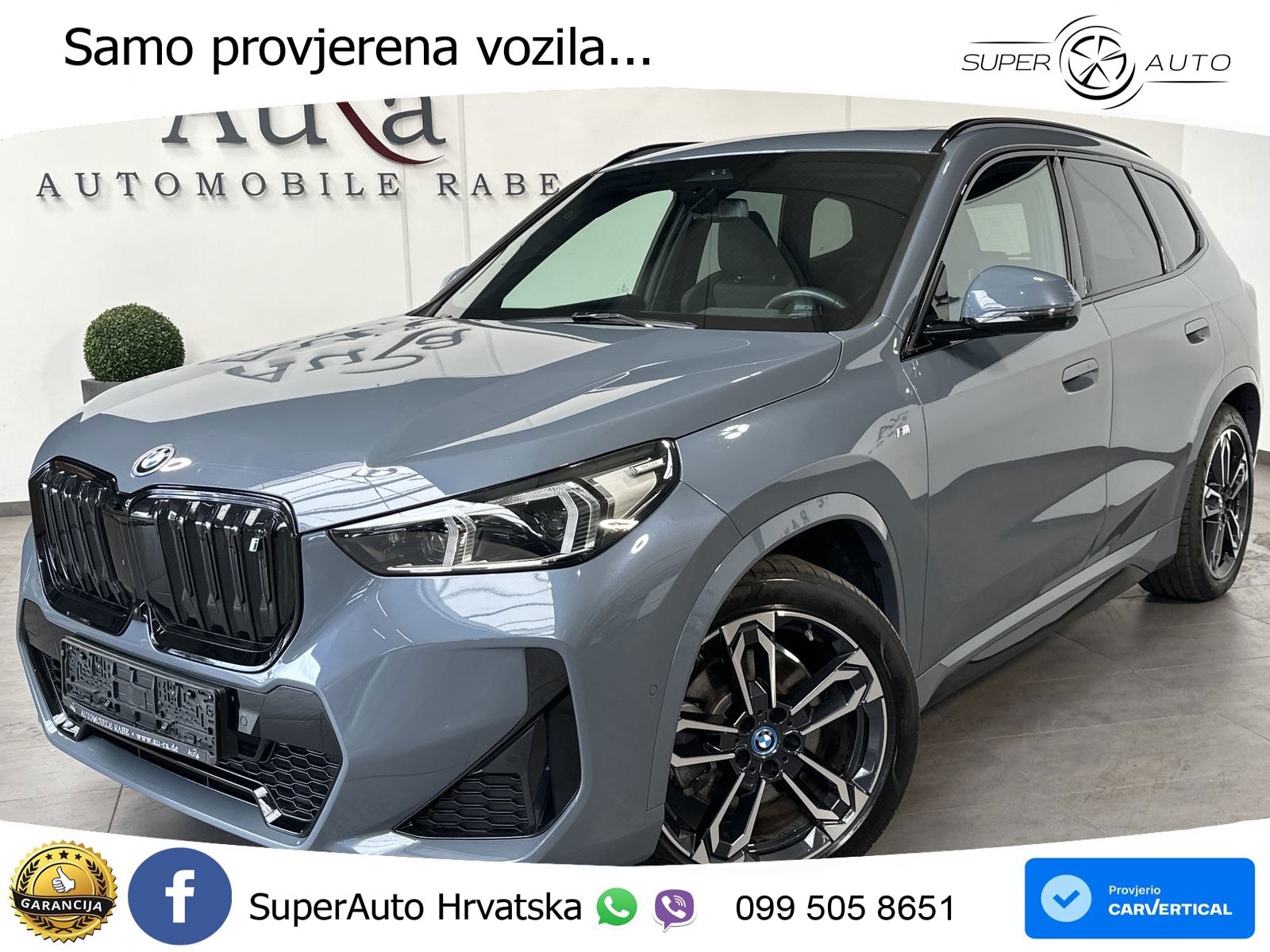 BMW iX1 68 kWh (313 KS) xDrive30 M Sport LED+GR SJED+ACC