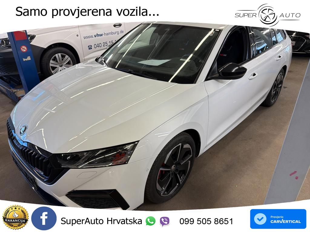 Škoda Octavia Combi RS 2.0 TSI (245 KS) LED+GR SJED+ACC