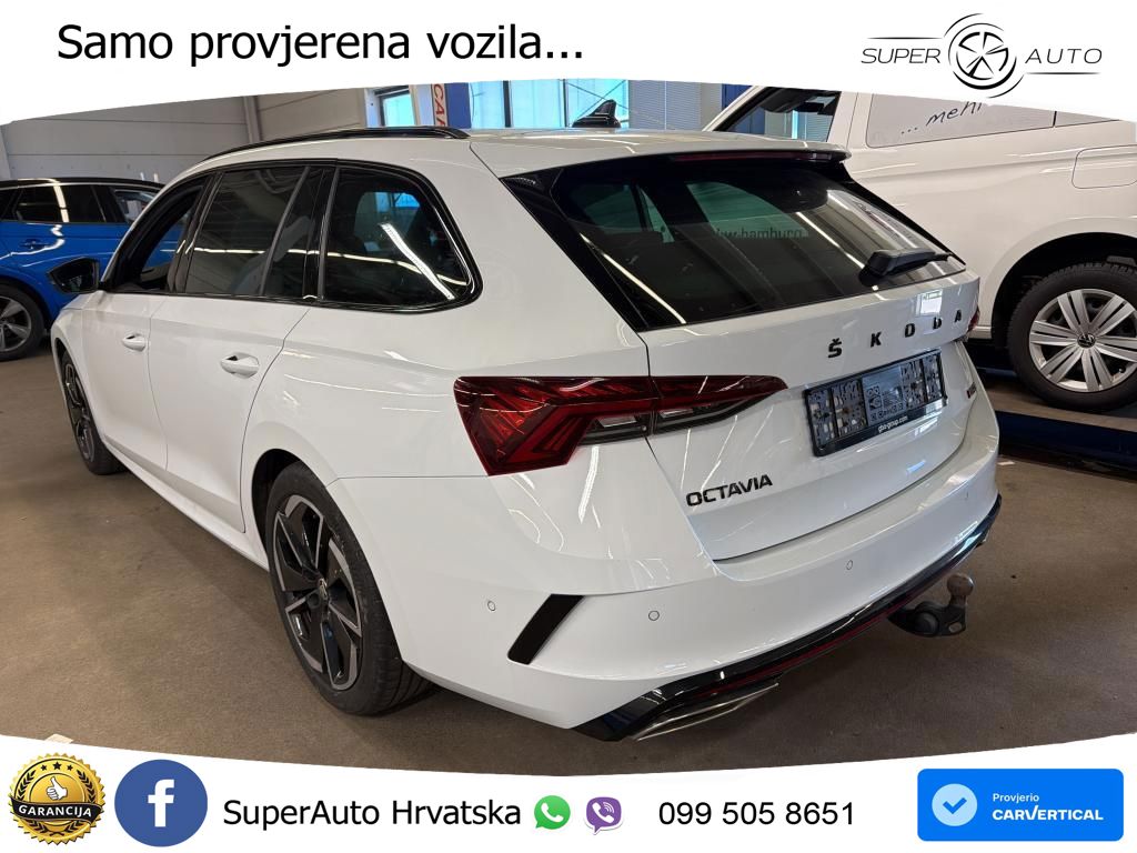 Škoda Octavia Combi RS 2.0 TSI (245 KS) LED+GR SJED+ACC