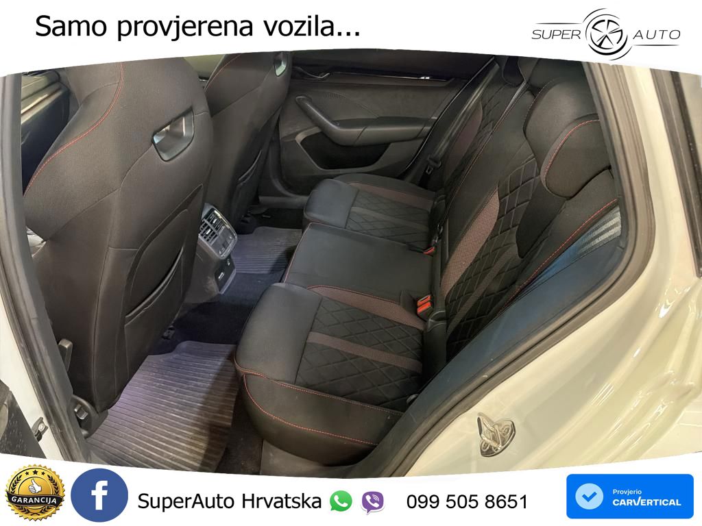 Škoda Octavia Combi RS 2.0 TSI (245 KS) LED+GR SJED+ACC