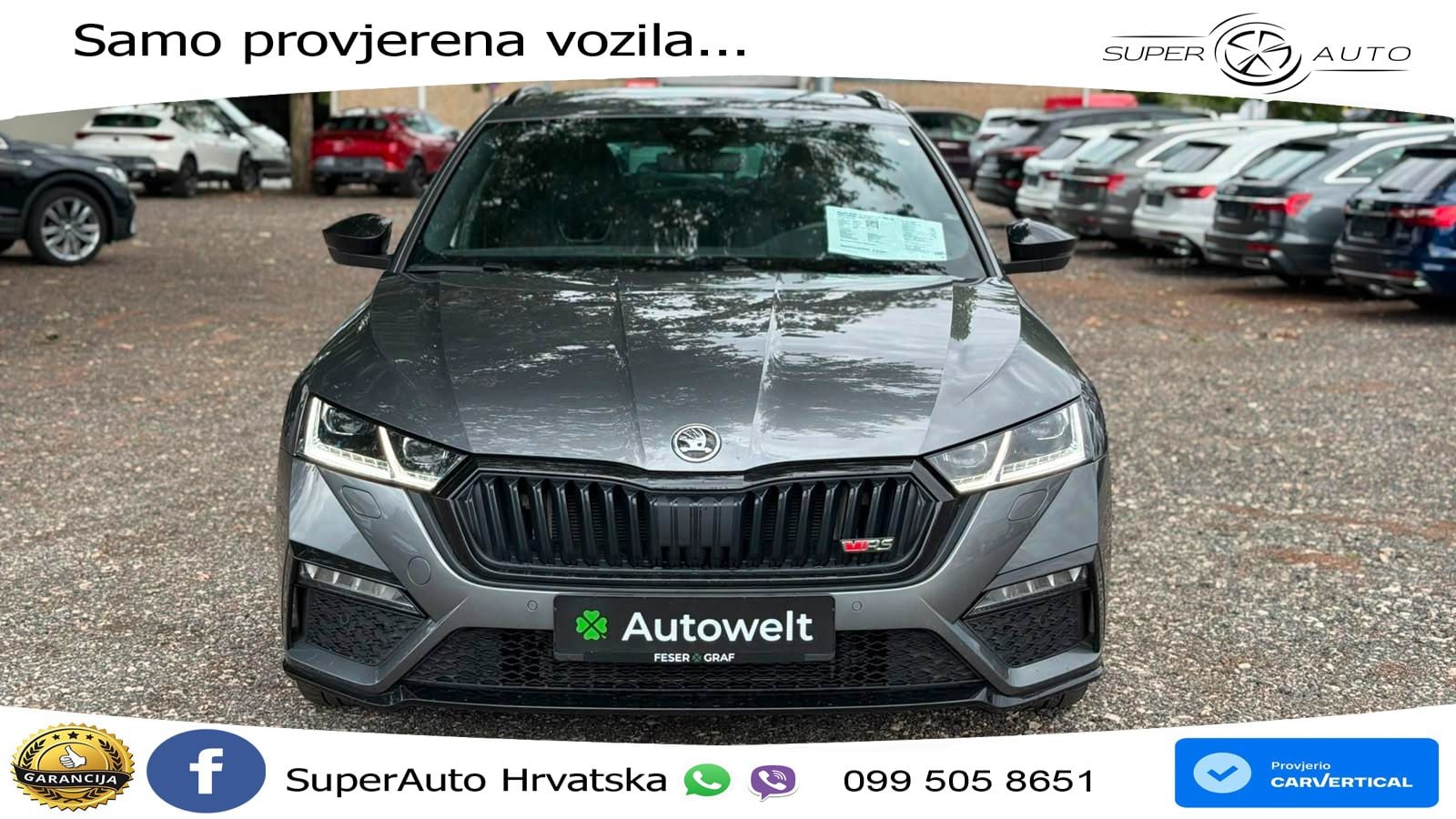 Škoda Octavia Combi RS 2.0 TDI (200 KS) 4x4 DSG MATRIX+GR SJED+KAM
