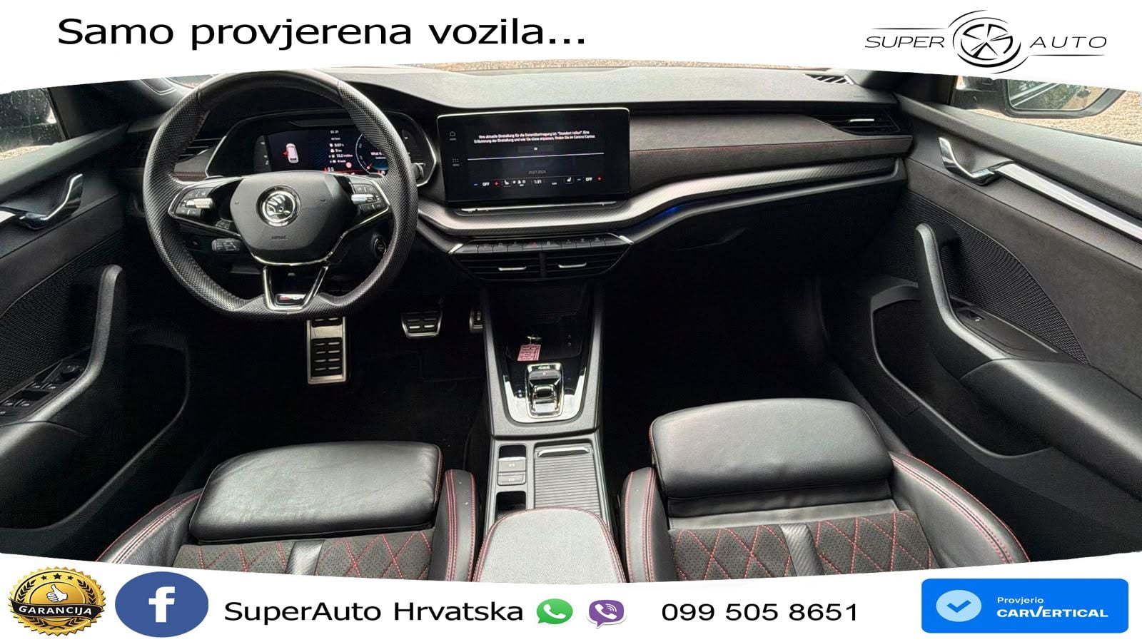 Škoda Octavia Combi RS 2.0 TDI (200 KS) 4x4 DSG MATRIX+GR SJED+KAM
