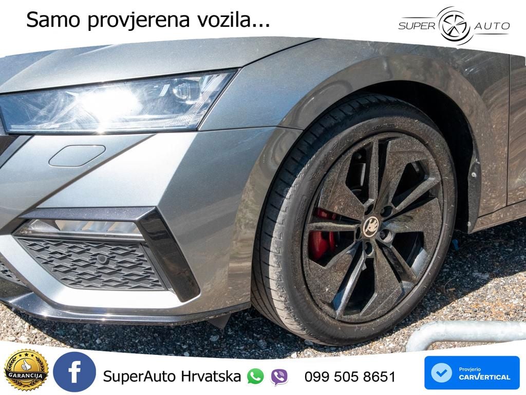 Škoda Octavia Combi RS 2.0 TDI (200 KS) 4x4 DSG MATRIX+GR SJED+KAM
