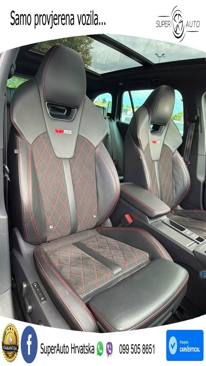 Škoda Octavia Combi RS 2.0 TDI (200 KS) 4x4 DSG MATRIX+GR SJED+KAM