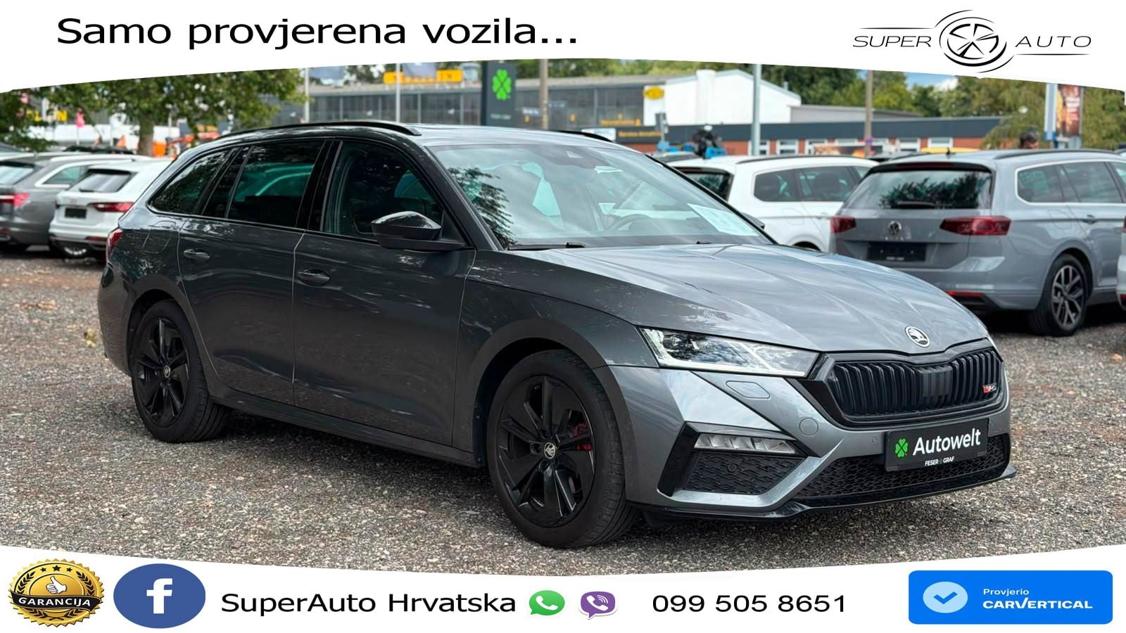 Škoda Octavia Combi RS 2.0 TDI (200 KS) 4x4 DSG MATRIX+GR SJED+KAM