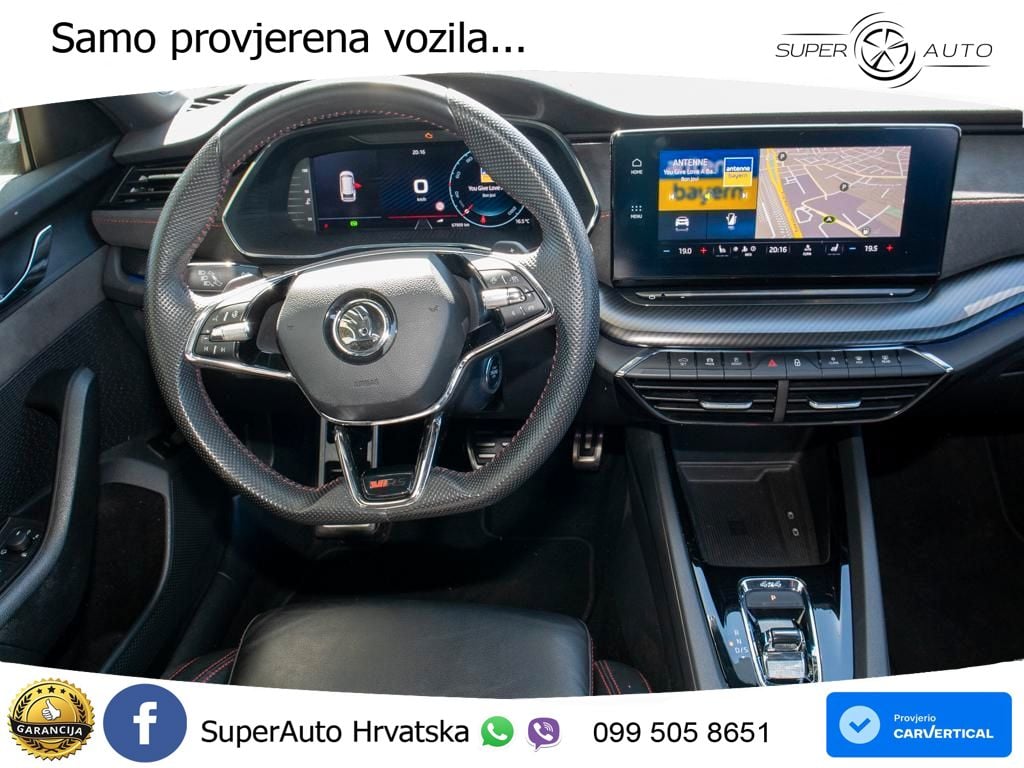 Škoda Octavia Combi RS 2.0 TDI (200 KS) 4x4 DSG MATRIX+GR SJED+KAM