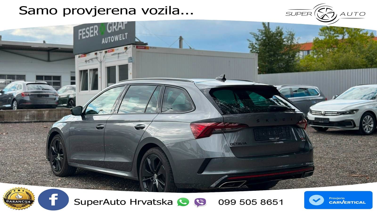 Škoda Octavia Combi RS 2.0 TDI (200 KS) 4x4 DSG MATRIX+GR SJED+KAM