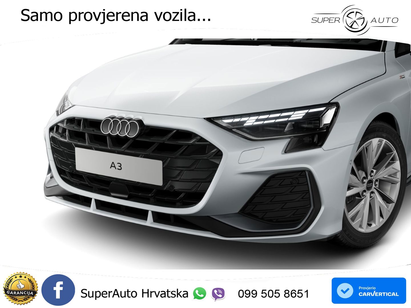 Audi A3 35 TFSI (150 KS) S tronic S line LED+GR SJED+ACC