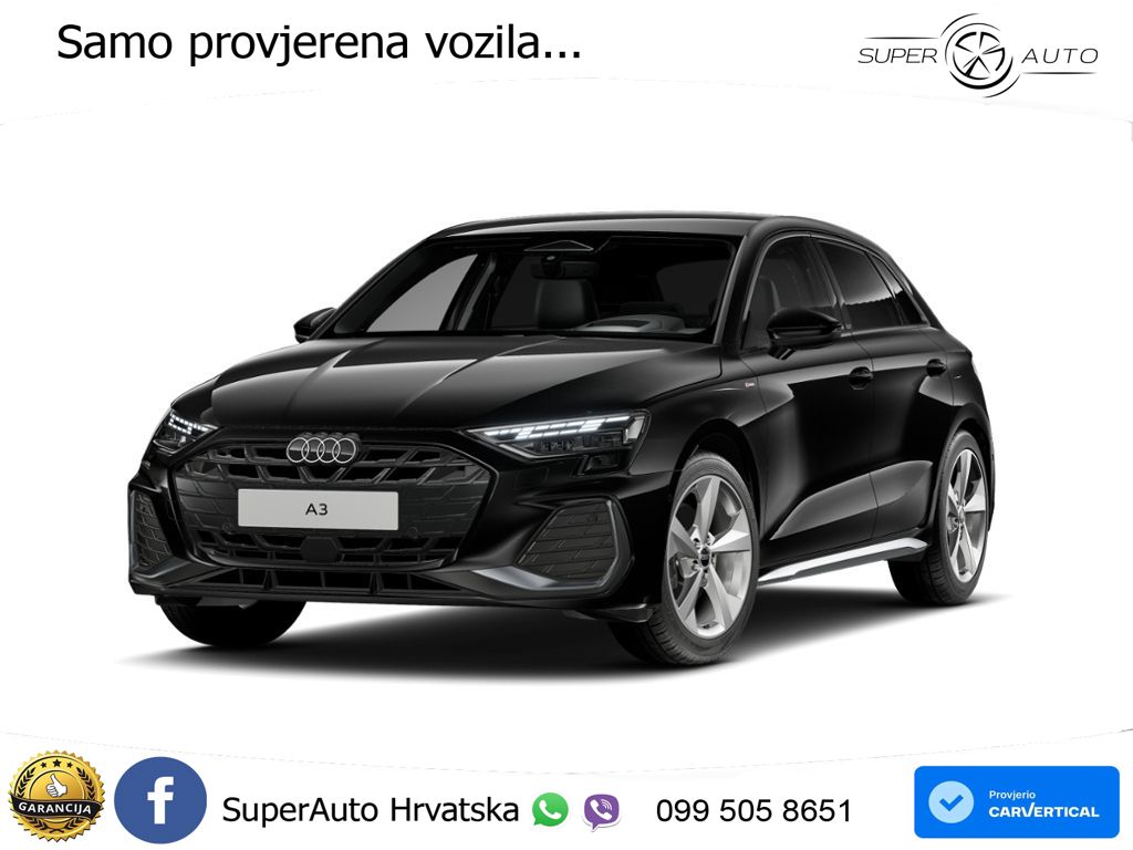Audi A3 40 TFSI (204 KS) quattro S tronic S line
