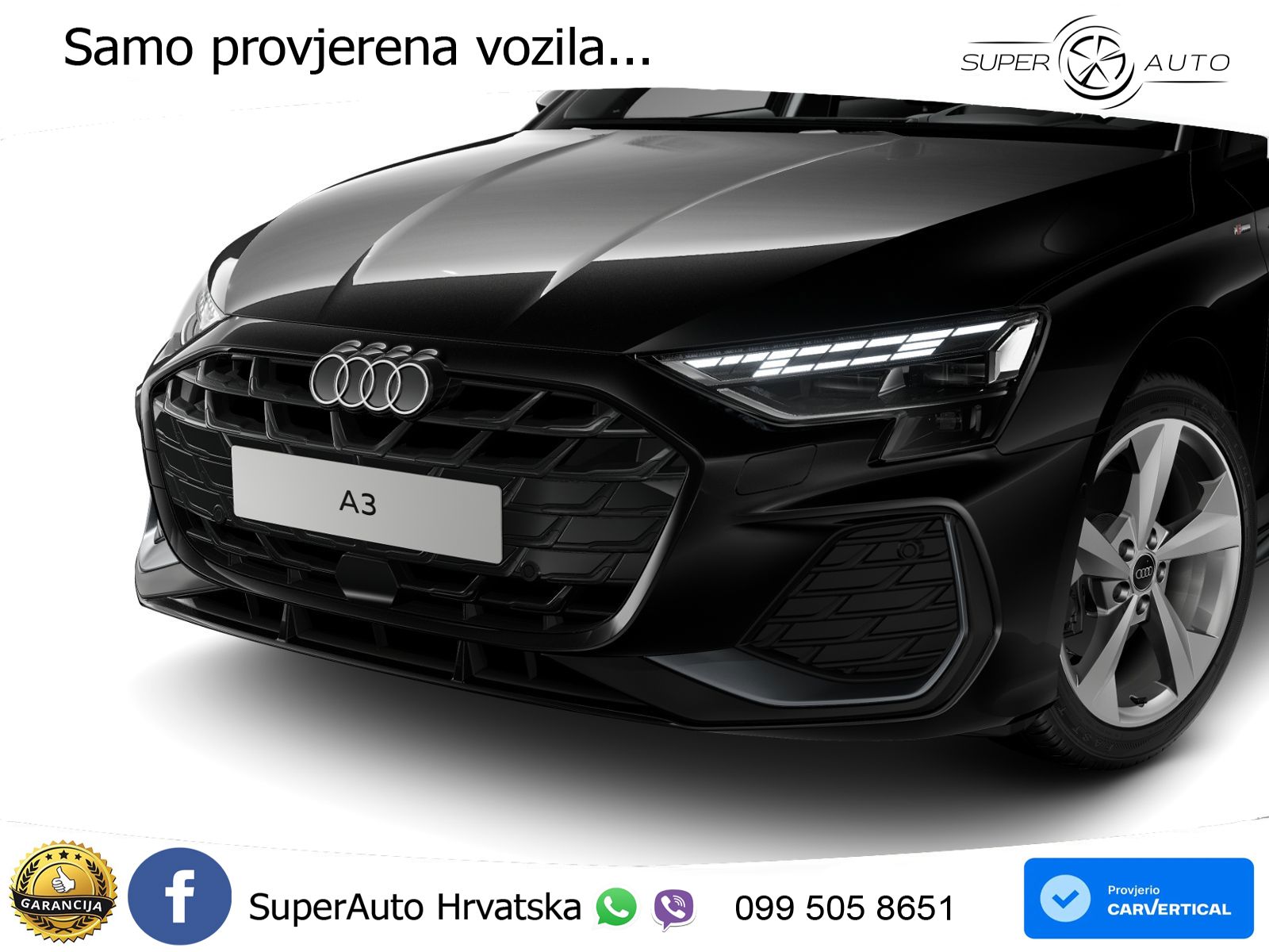 Audi A3 40 TFSI (204 KS) quattro S tronic S line