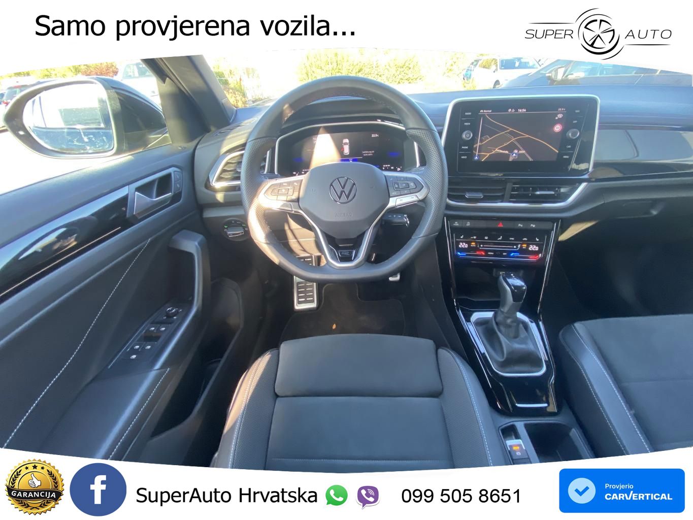 Volkswagen T-Roc 1.5 TSI (150 KS) DSG R-Line LED+GR SJED+ACC