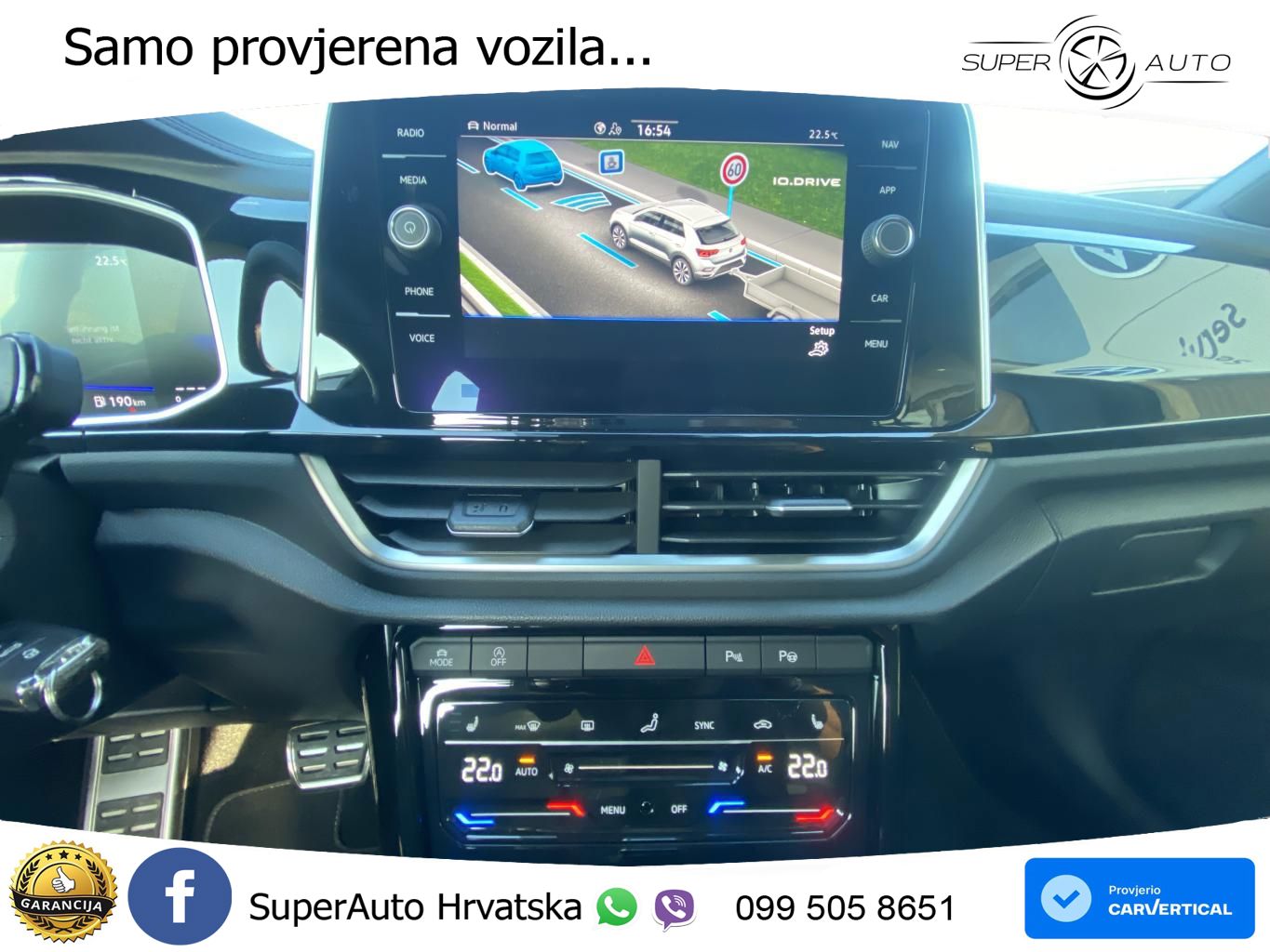 Volkswagen T-Roc 1.5 TSI (150 KS) DSG R-Line LED+GR SJED+ACC