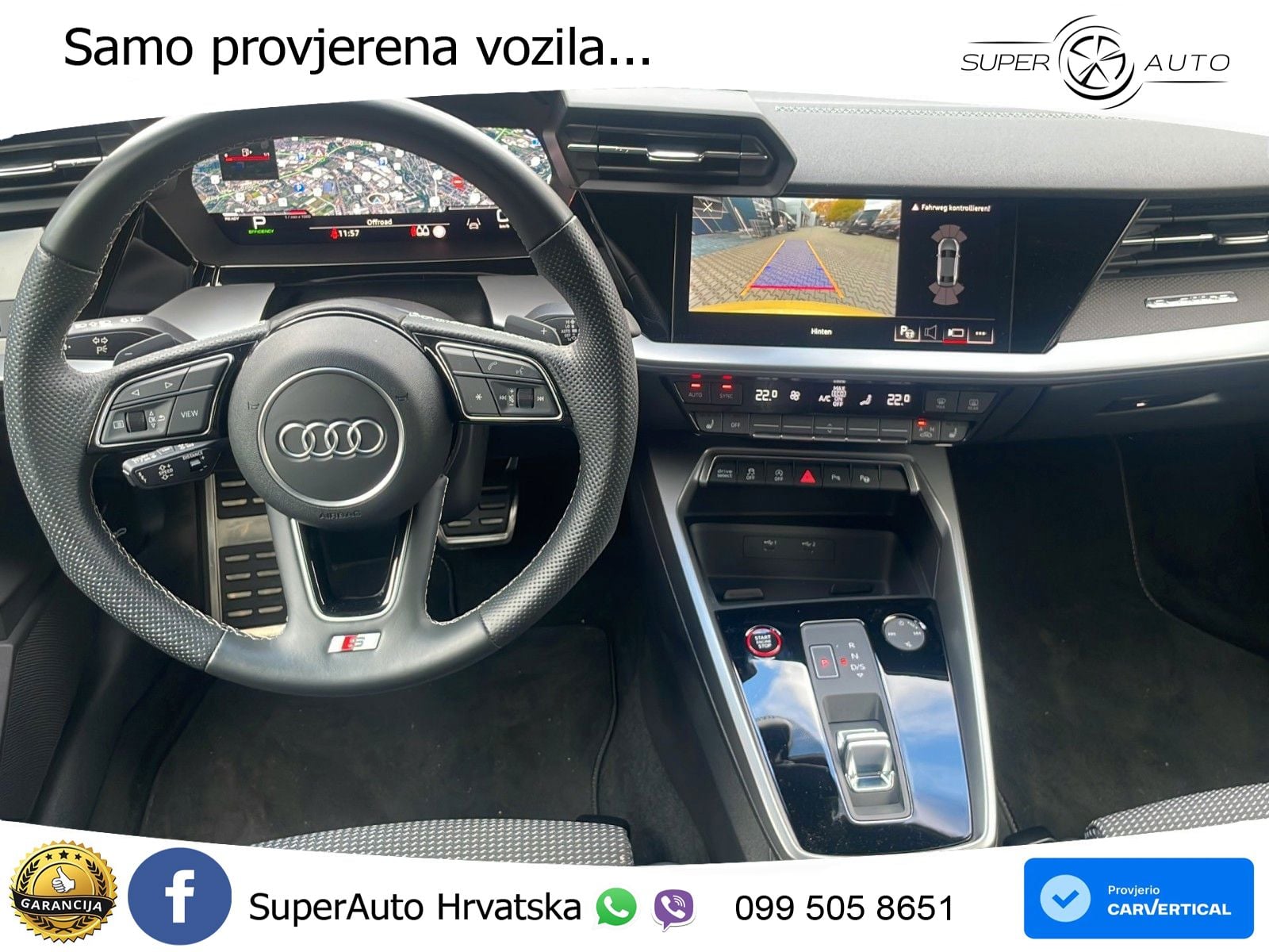 Audi S3 Limuzina 2.0 TFSI (310 KS) quattro S tronic MATRIX+GR SJED+KAM