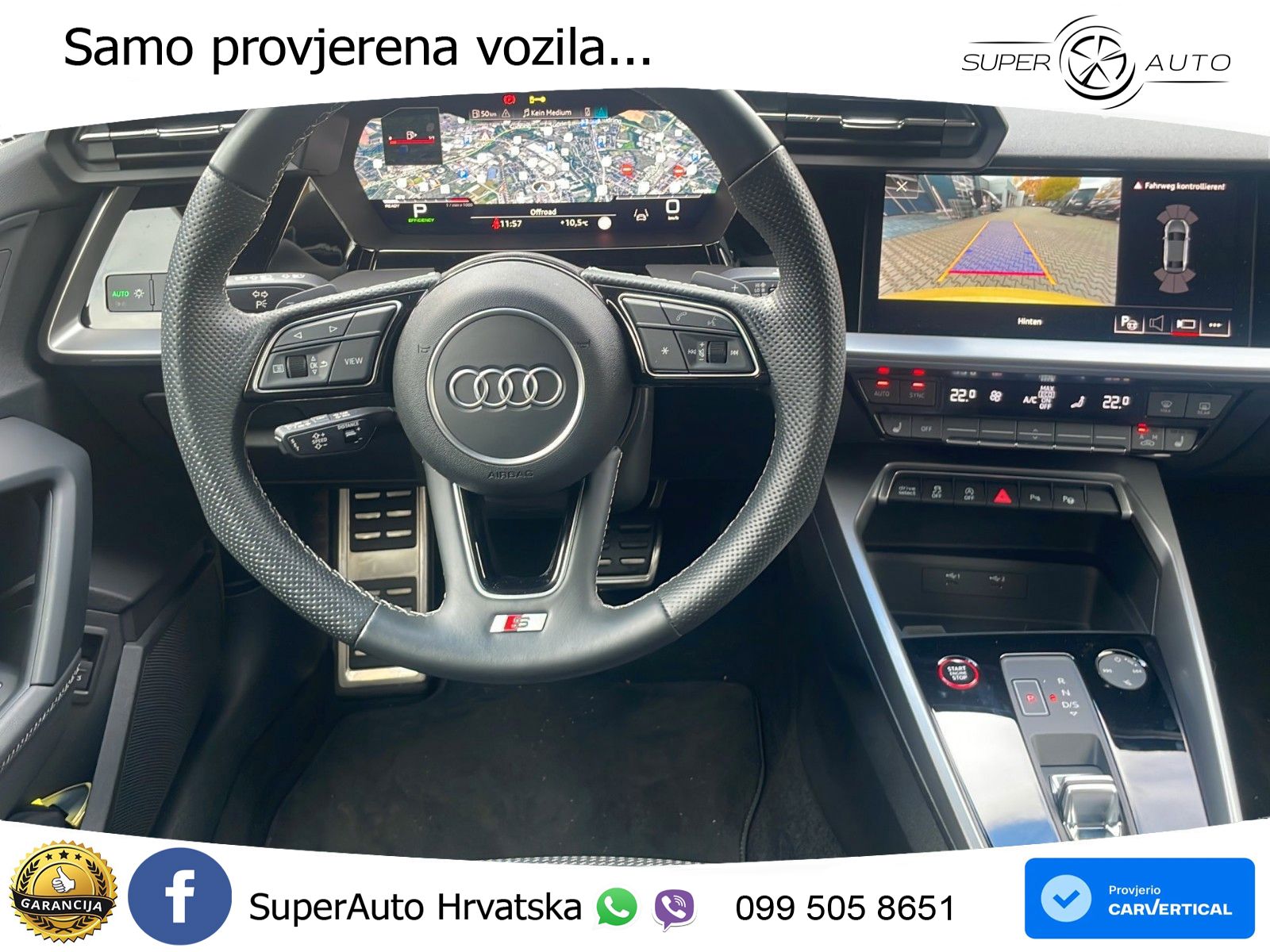 Audi S3 Limuzina 2.0 TFSI (310 KS) quattro S tronic MATRIX+GR SJED+KAM